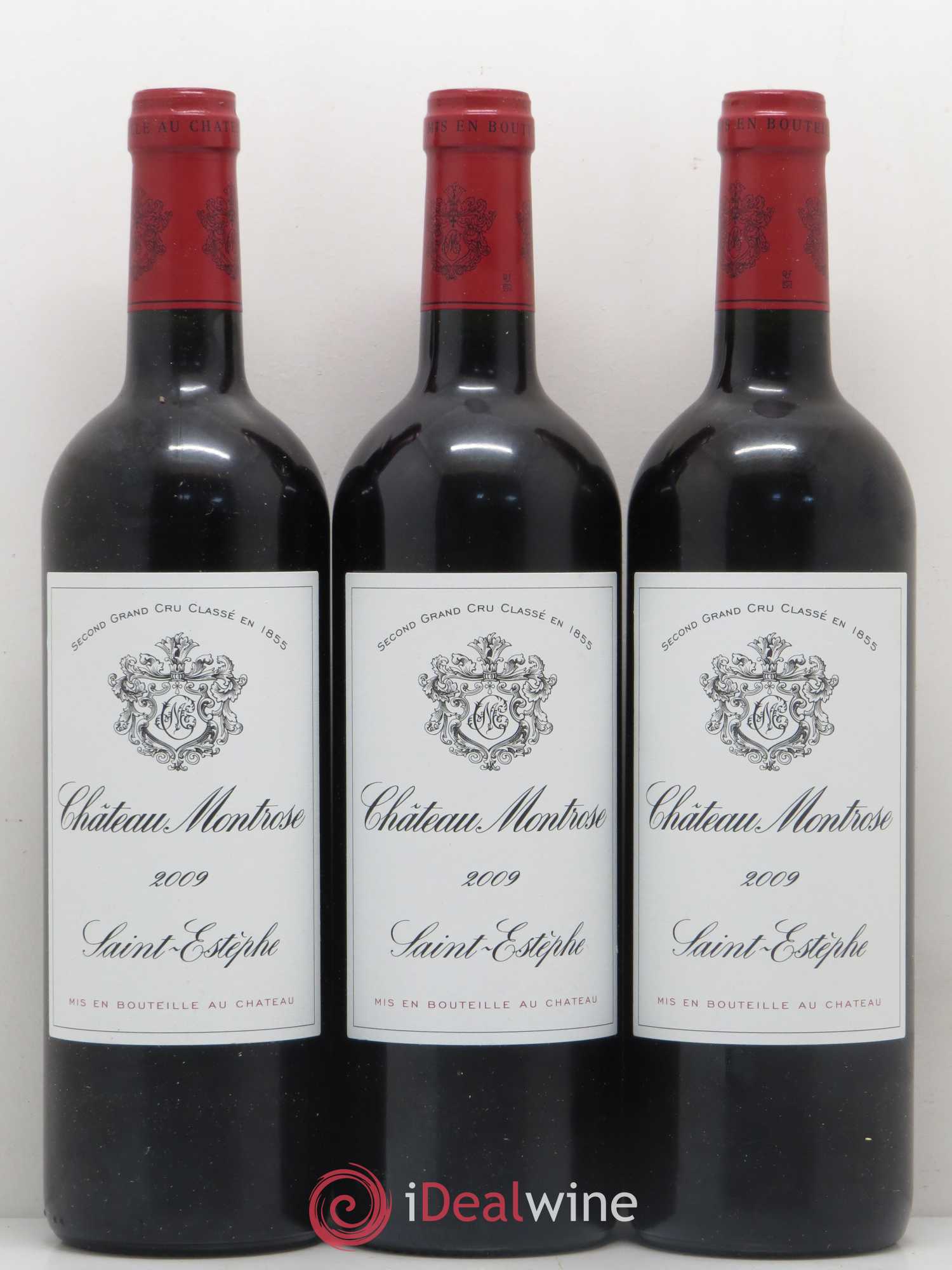 Château Montrose 2ème Grand Cru Classé 2009 - Lot de 3 bouteilles - 0