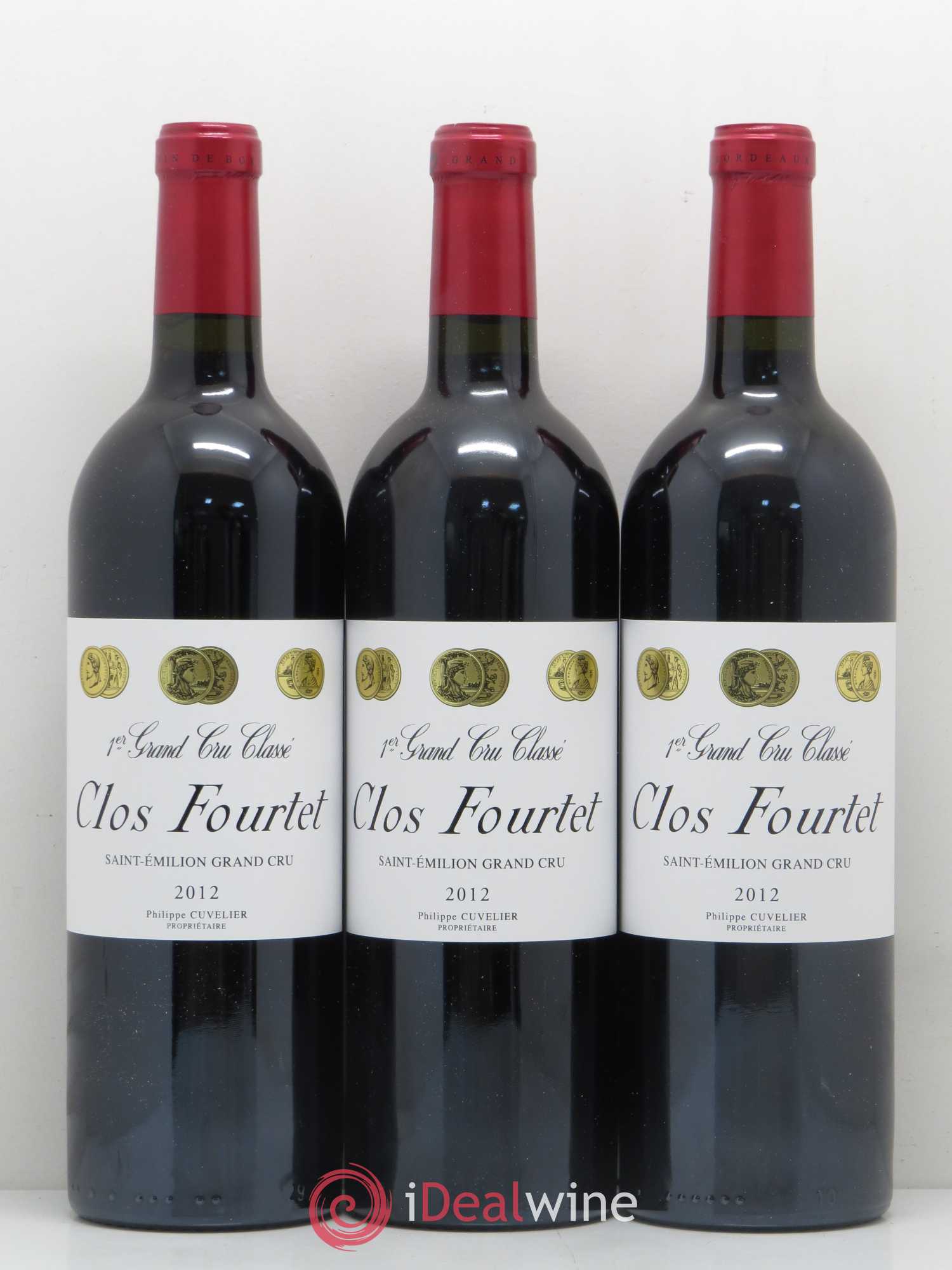 Clos Fourtet 1er Grand Cru Classé B 2012 - Lot de 12 bouteilles - 3