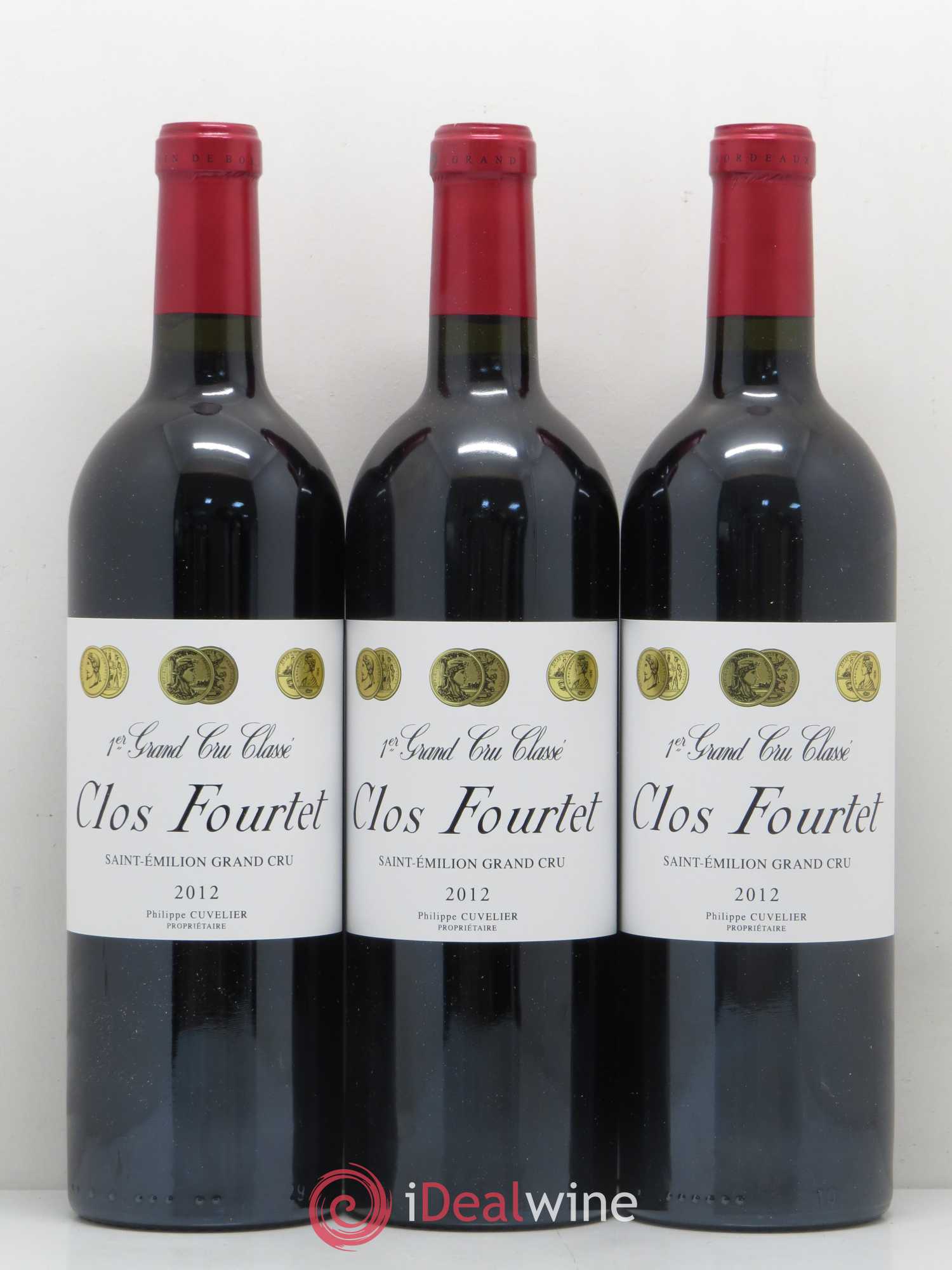 Clos Fourtet 1er Grand Cru Classé B 2012 - Lot de 12 bouteilles - 4