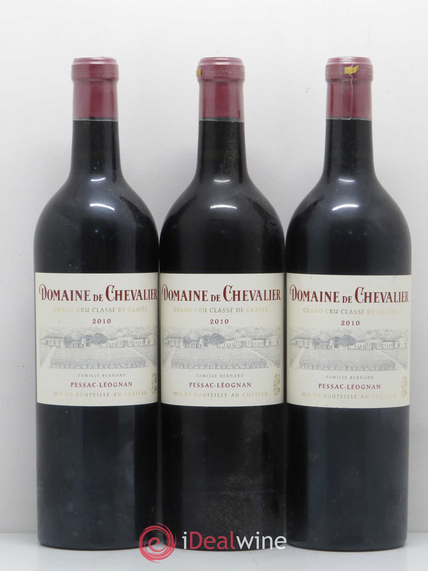 Domaine de Chevalier Cru Classé de Graves 2010 - Lot de 12 bouteilles - 1