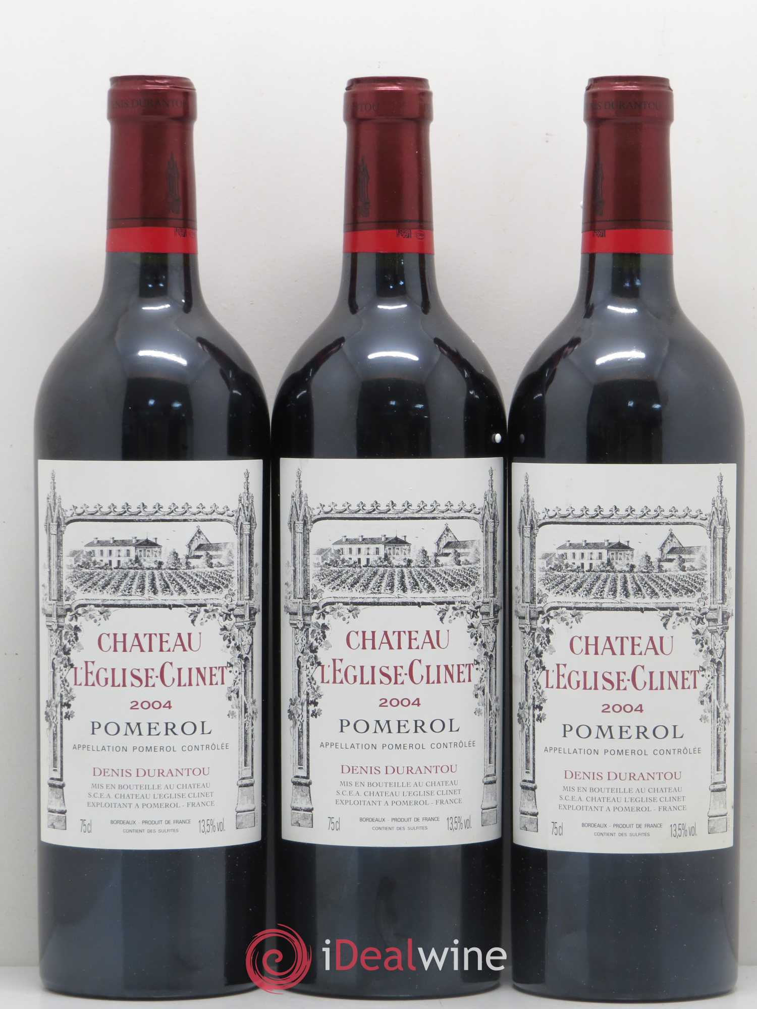 Château l' Église Clinet 2004 - Lot de 6 bouteilles - 2