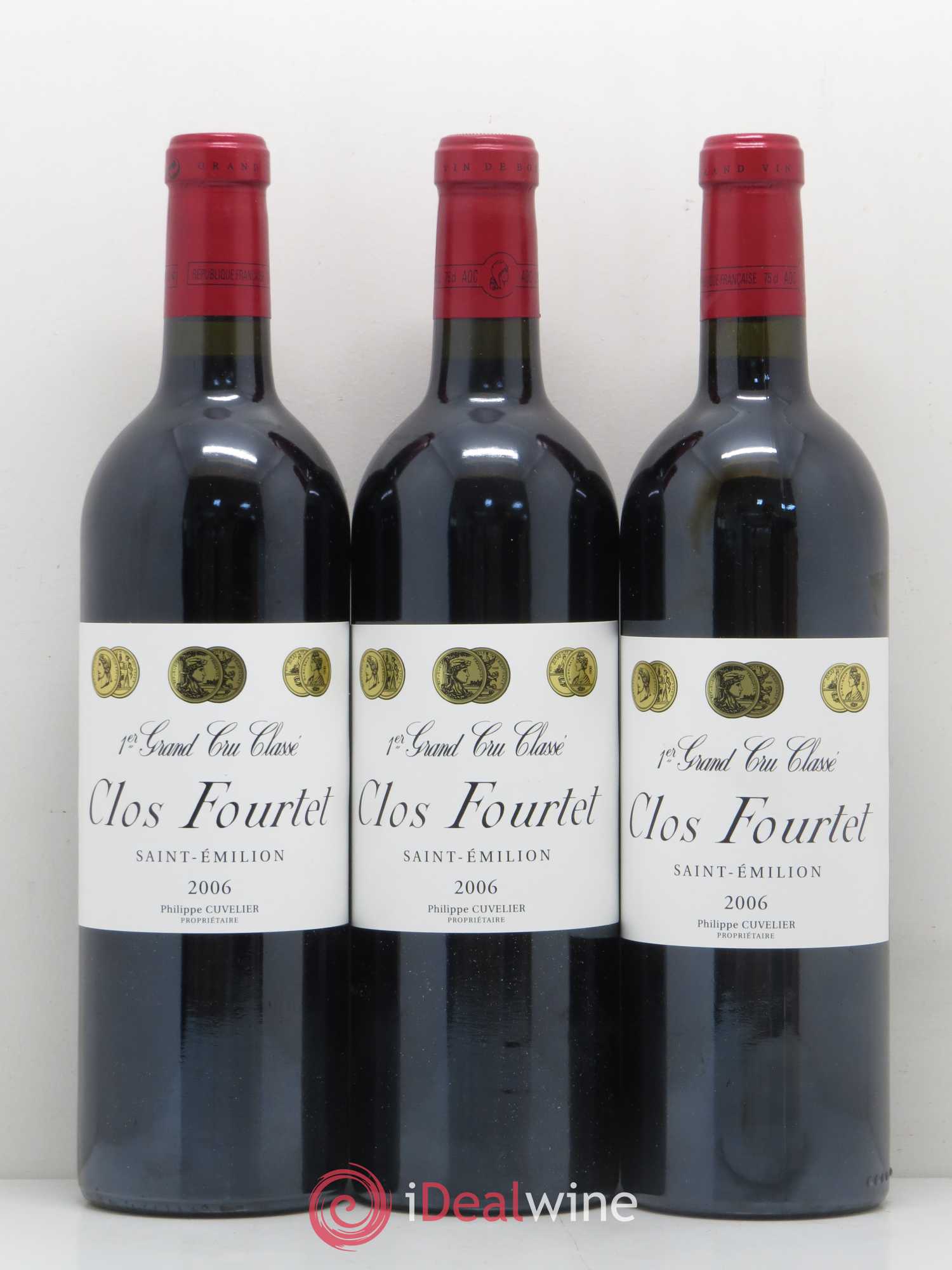 Clos Fourtet 1er Grand Cru Classé B 2006 - Lot de 12 bouteilles - 1