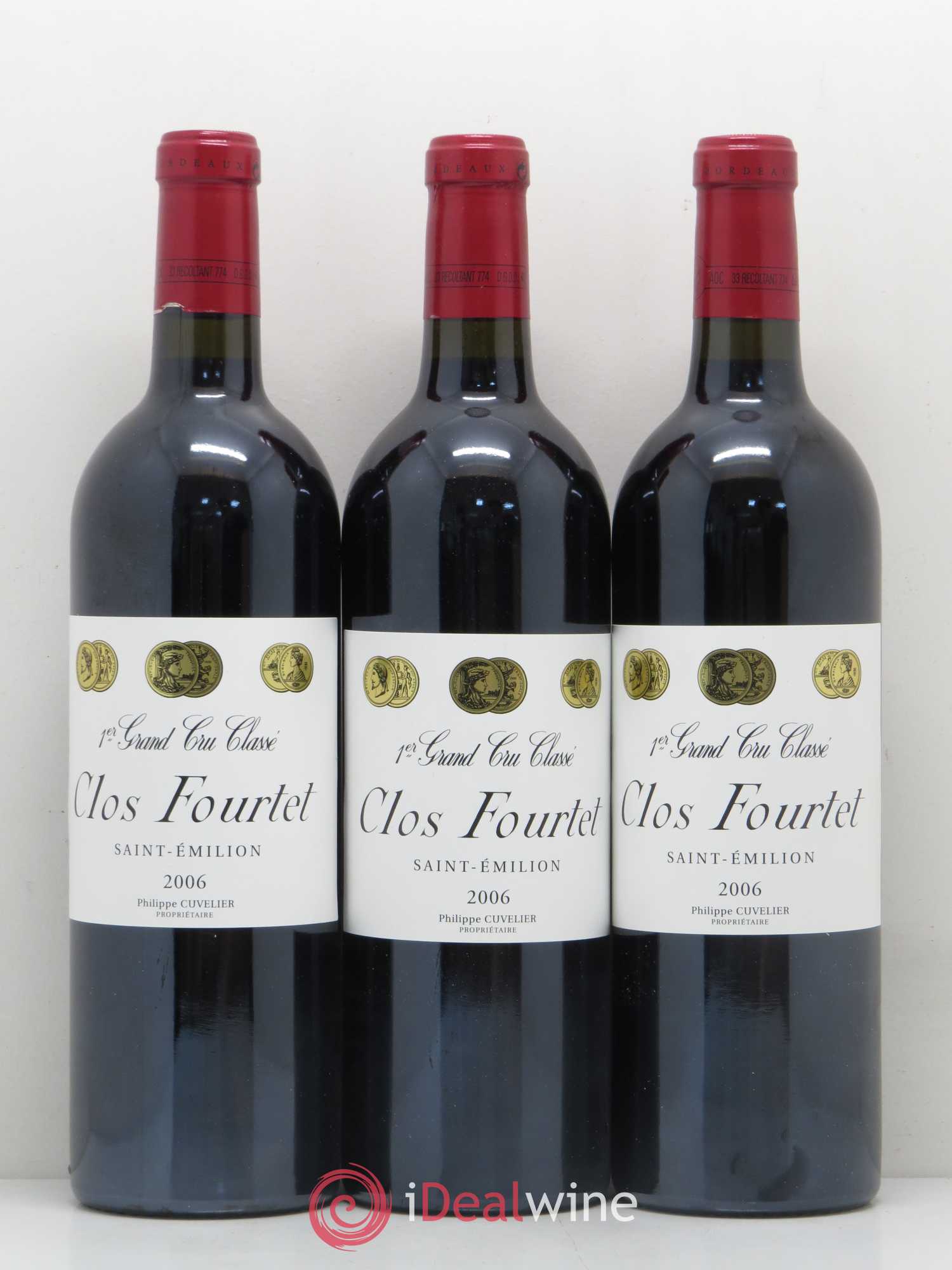 Clos Fourtet 1er Grand Cru Classé B 2006 - Lot de 12 bouteilles - 2