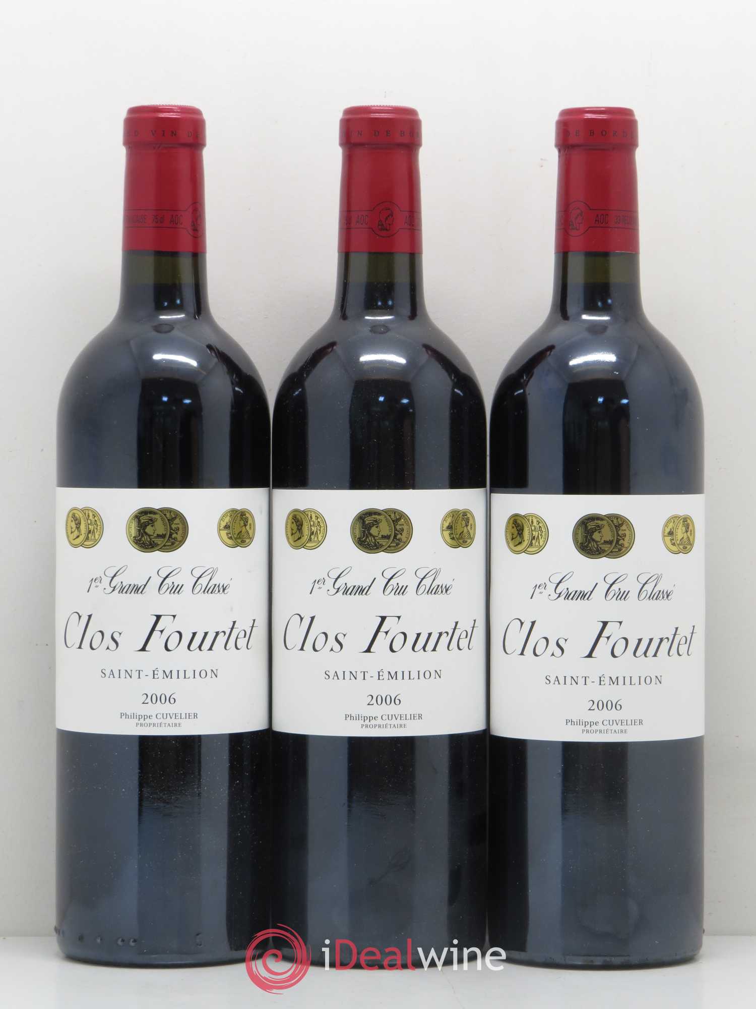 Clos Fourtet 1er Grand Cru Classé B 2006 - Lot de 12 bouteilles - 3