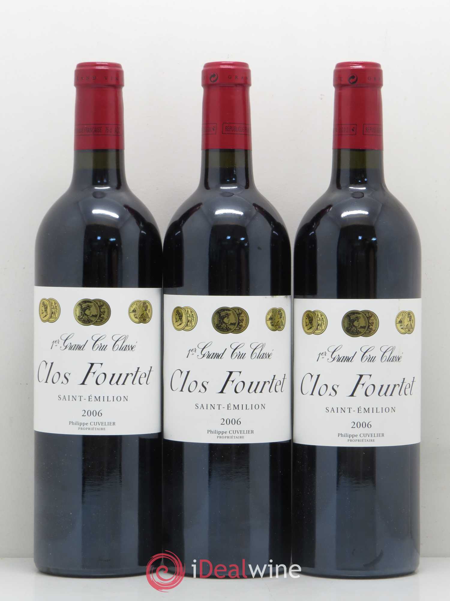 Clos Fourtet 1er Grand Cru Classé B 2006 - Lot de 12 bouteilles - 4