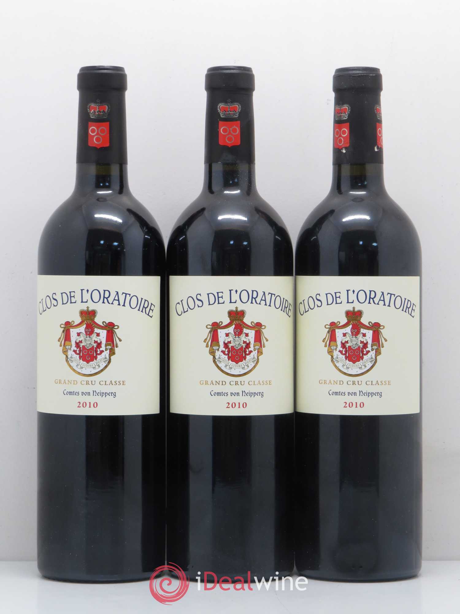 Clos de l'Oratoire Grand Cru Classé 2010 - Lot de 12 bouteilles - 1