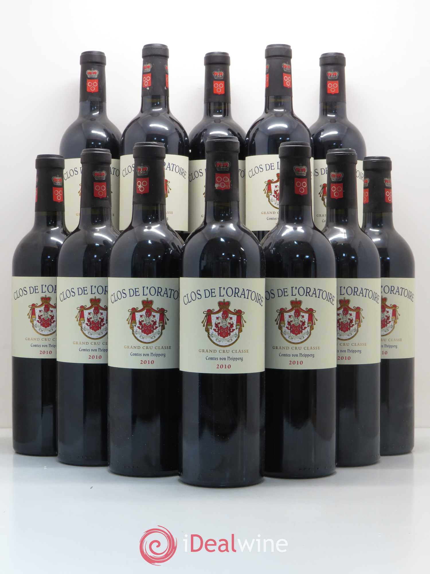 Clos de l'Oratoire Grand Cru Classé 2010 - Lot de 12 bouteilles - 0