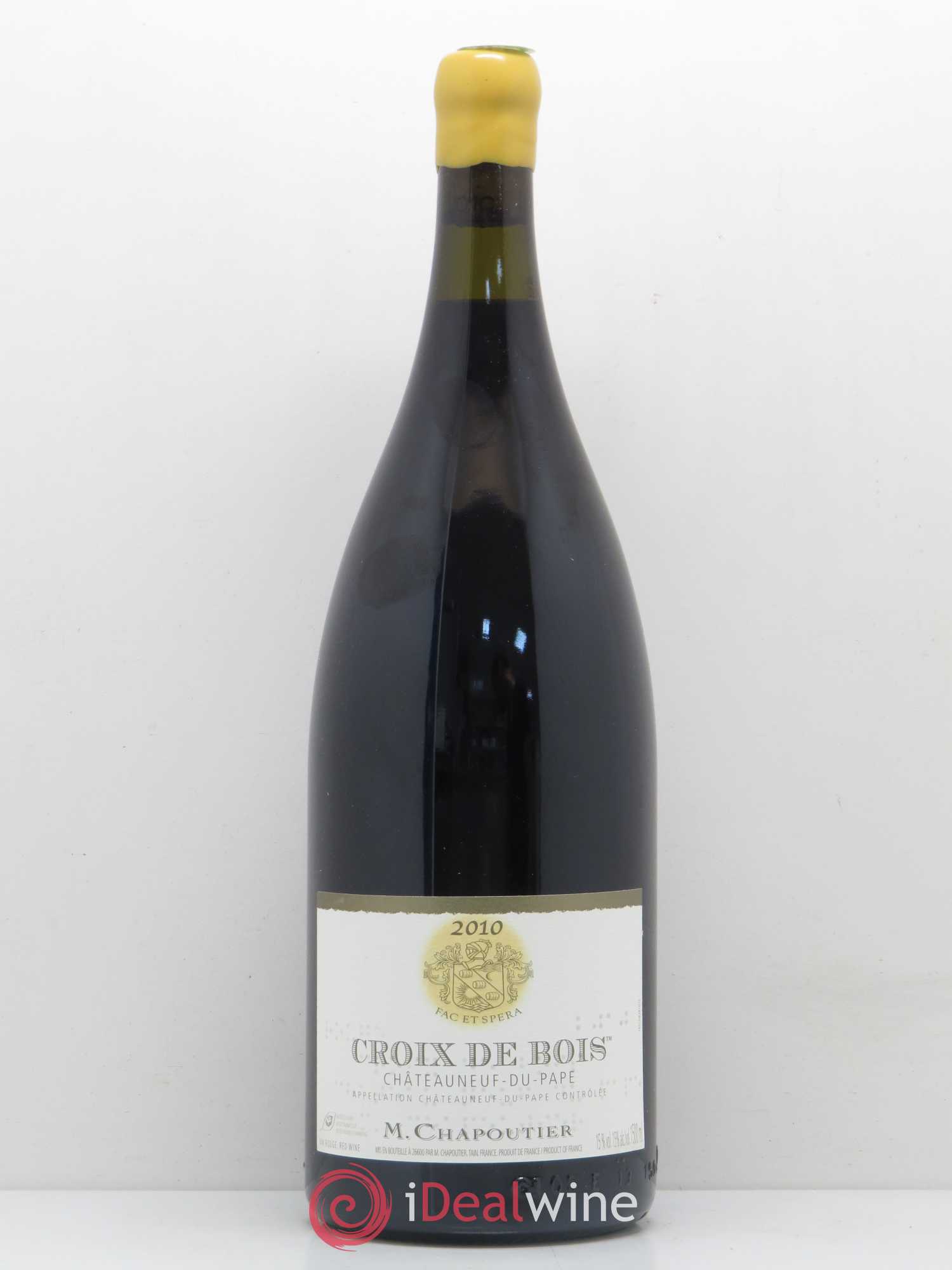 Châteauneuf-du-Pape Croix de Bois Chapoutier 2010 - Lot de 1 magnum - 0