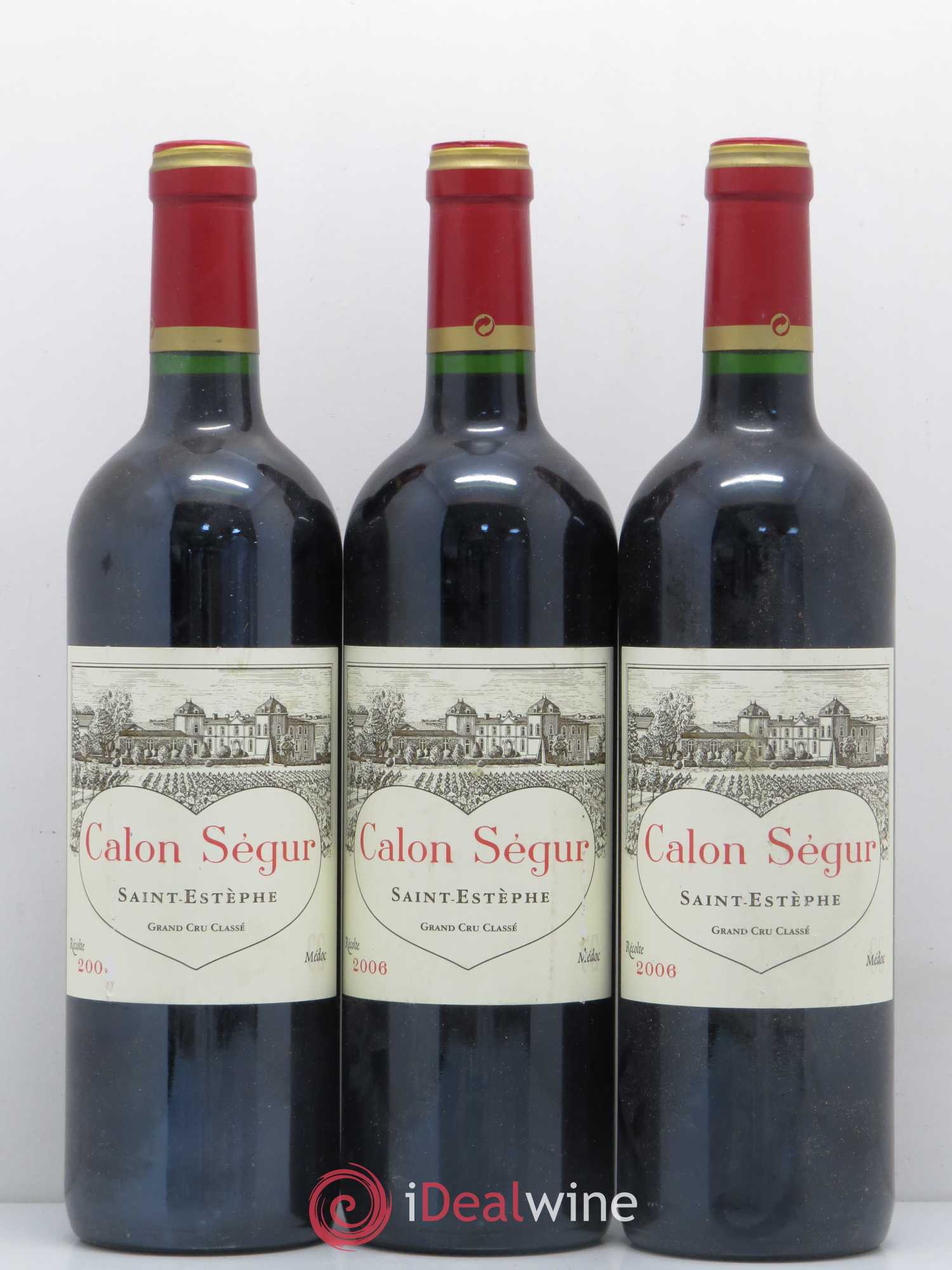 Château Calon Ségur 3ème Grand Cru Classé 2006 - Lot de 6 bouteilles - 2
