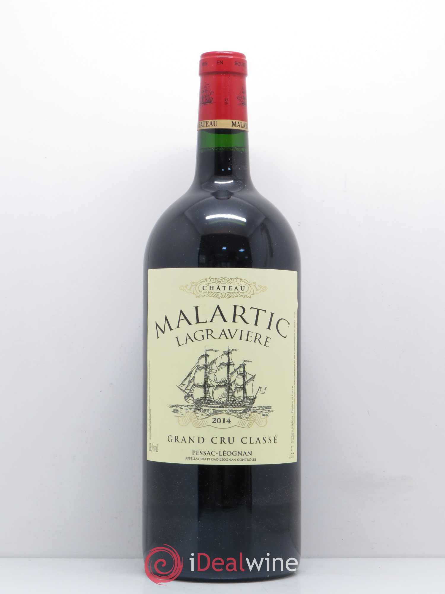 Château Malartic-Lagravière Cru Classé de Graves 2014 - Lot de 1 double magnum - 0