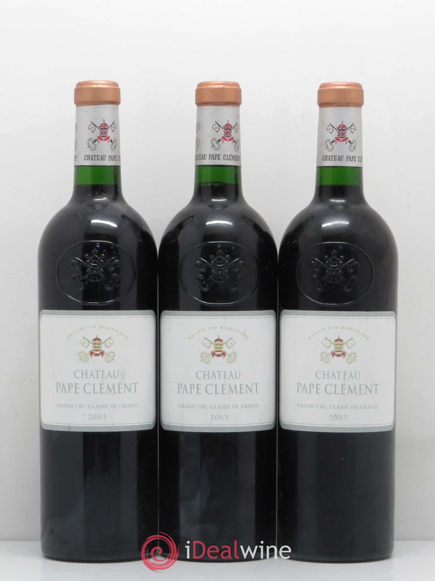 Château Pape Clément Cru Classé de Graves 2003 - Lot de 6 bouteilles - 2