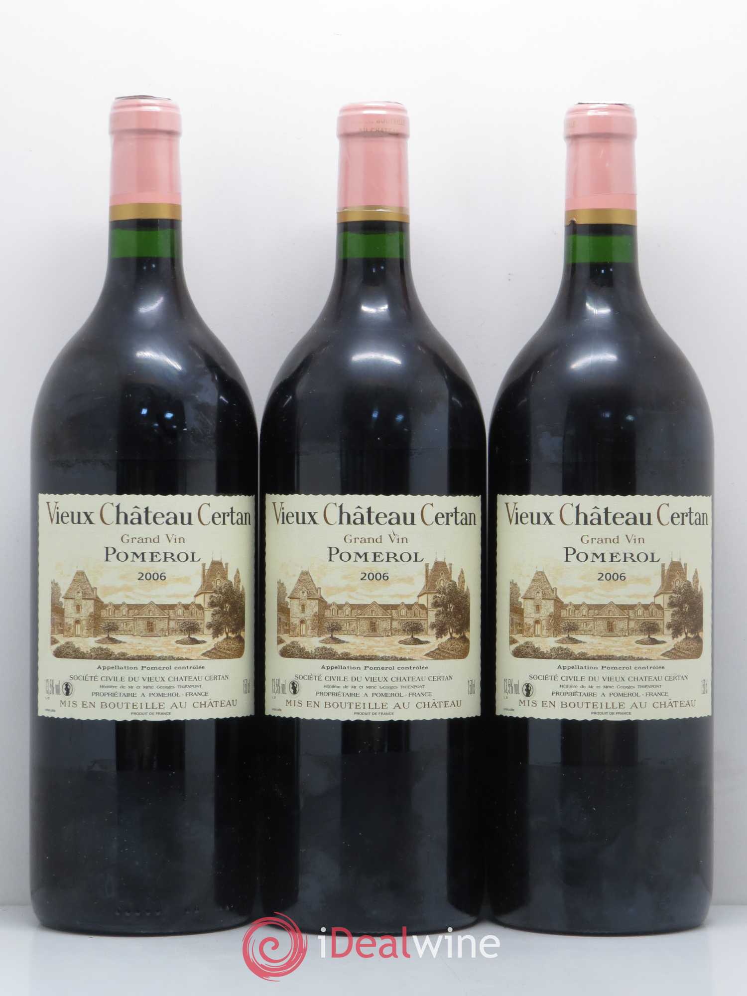 Vieux Château Certan 2006 - Lot de 3 magnums - 0