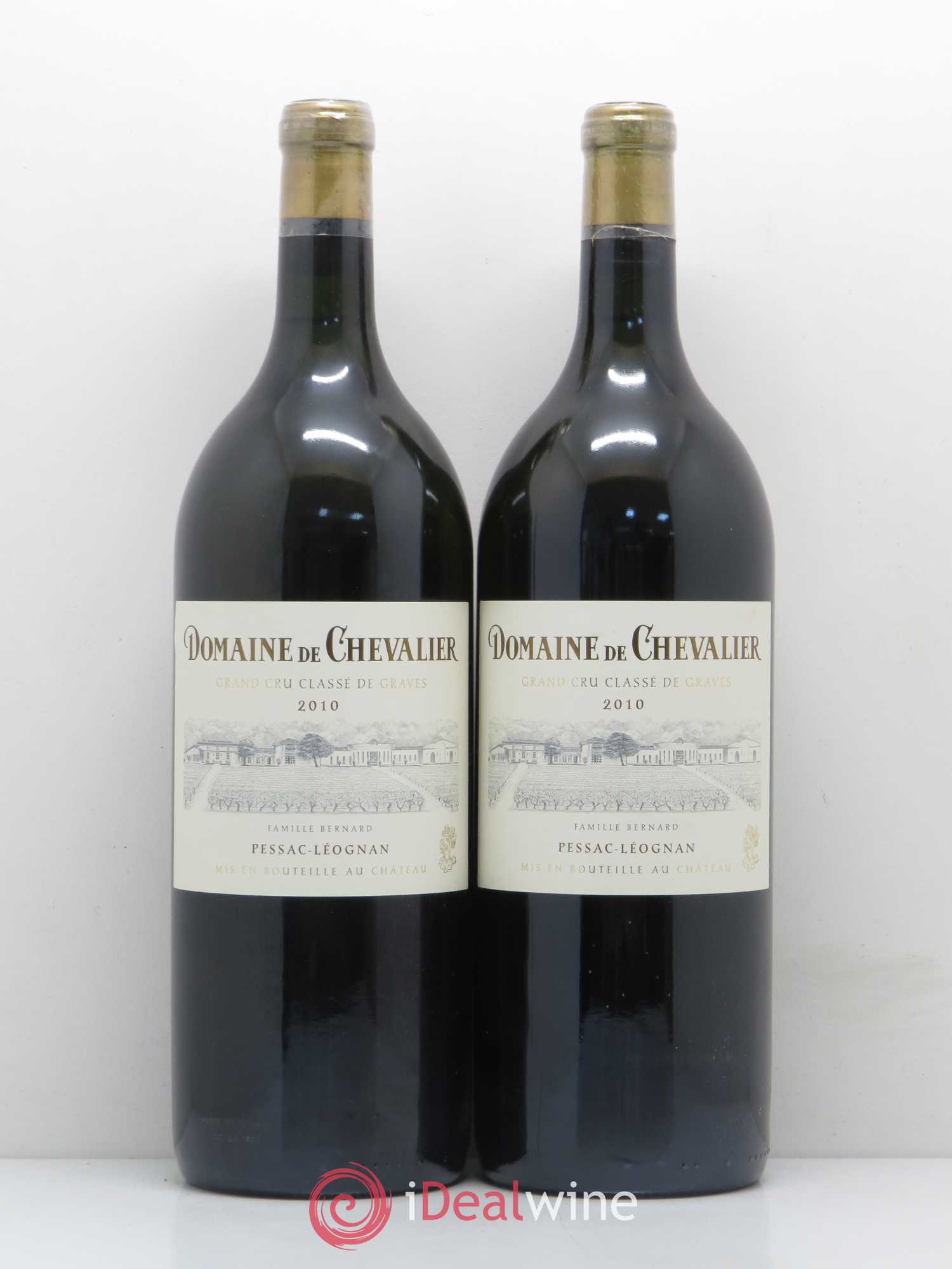 Domaine de Chevalier Cru Classé de Graves 2010 - Lot de 2 magnums - 0