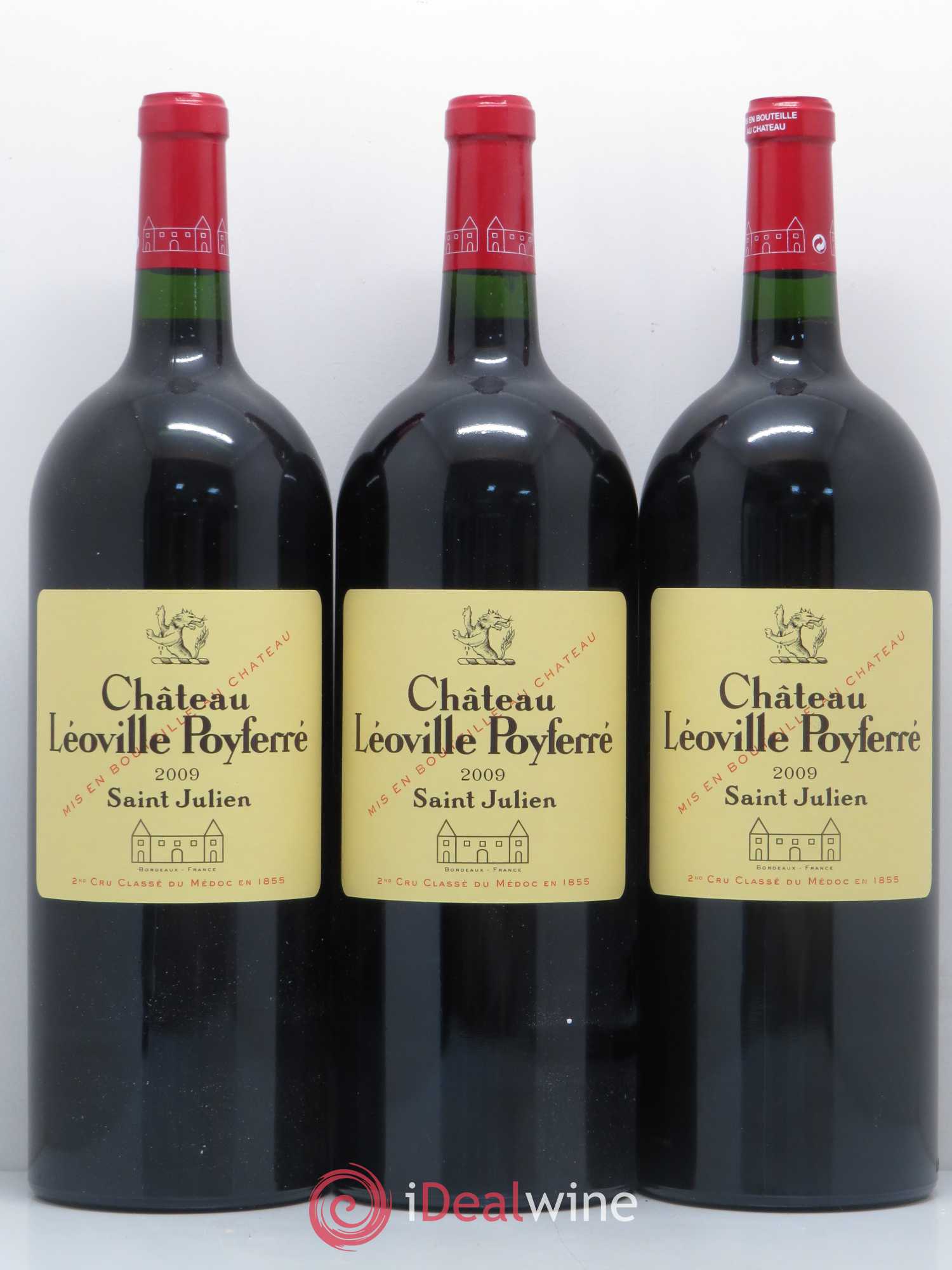 Château Léoville Poyferré 2ème Grand Cru Classé 2009 - Lot de 6 magnums - 3