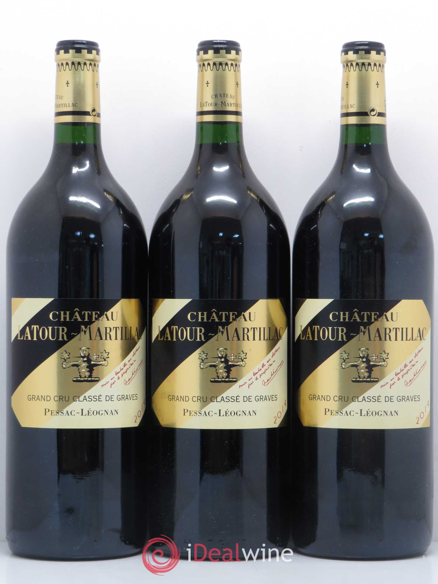 Château Latour-Martillac Cru Classé de Graves 2014 - Lot de 6 magnums - 2
