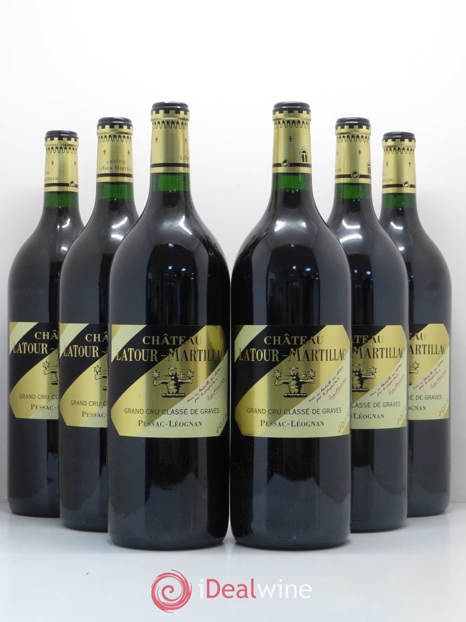 Château Latour-Martillac Cru Classé de Graves 2014 - Lot de 6 magnums - 0