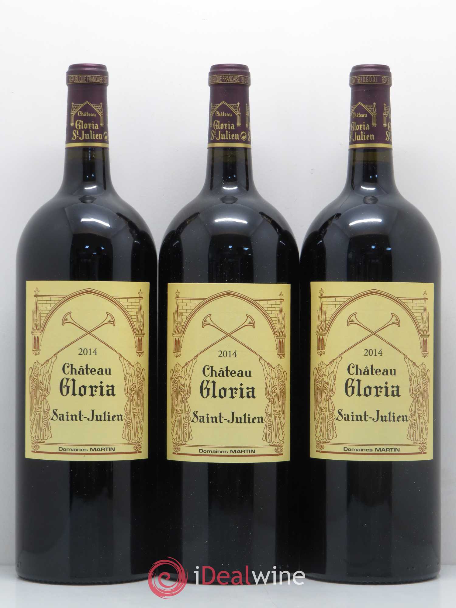 Château Gloria 2014 - Lot de 6 magnums - 2