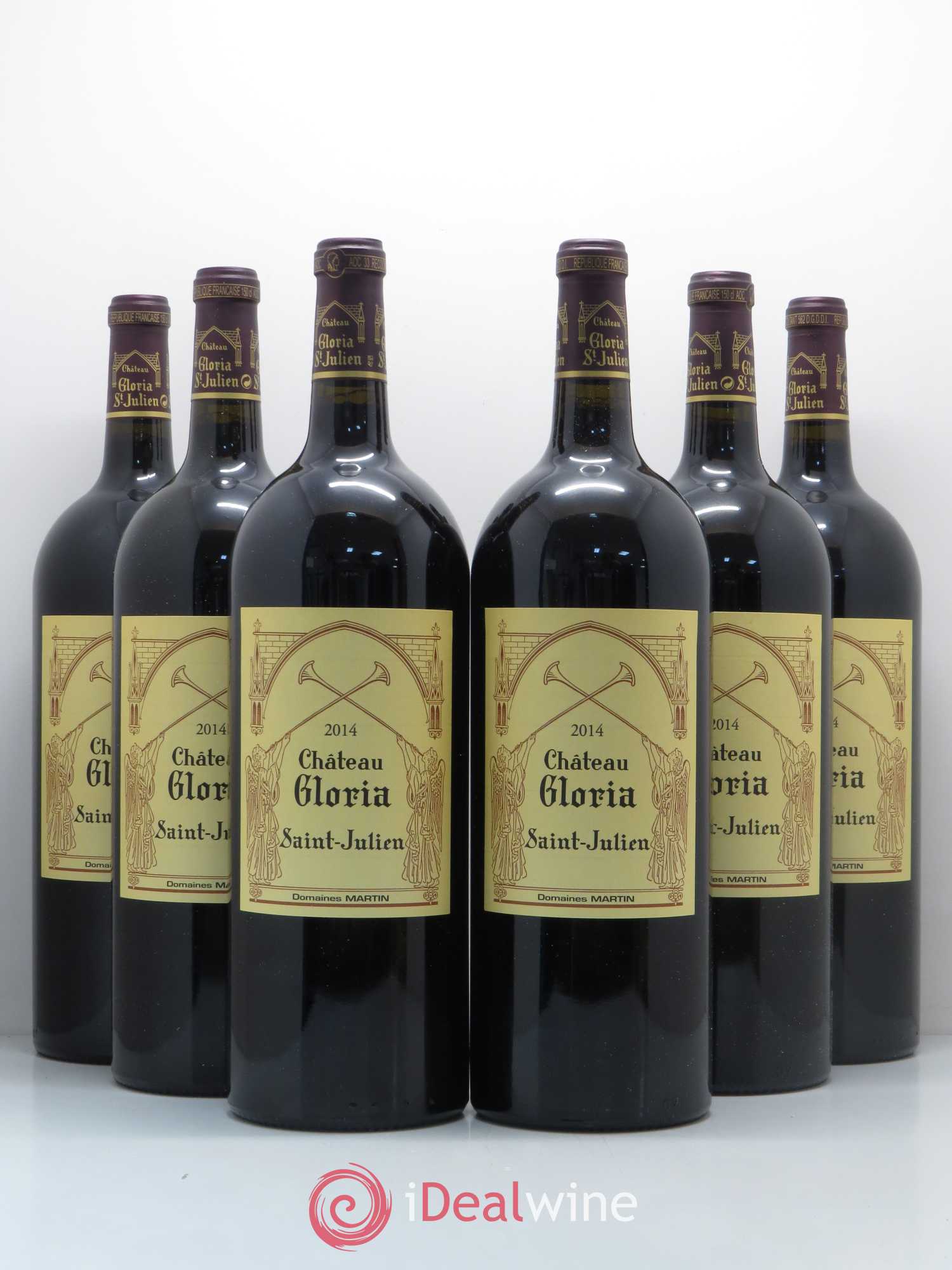 Château Gloria 2014 - Lot de 6 magnums - 0
