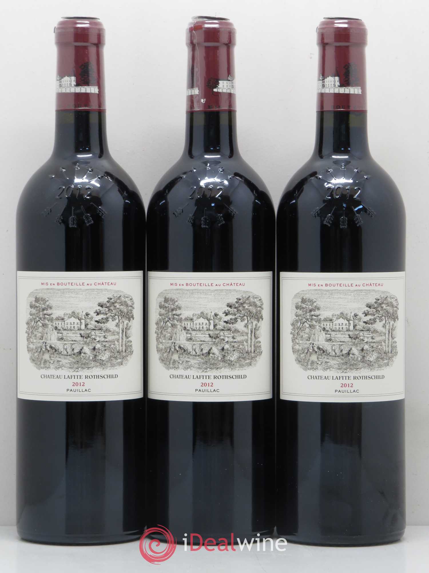 Château Lafite Rothschild 1er Grand Cru Classé 2012 - Lot de 6 bouteilles - 1