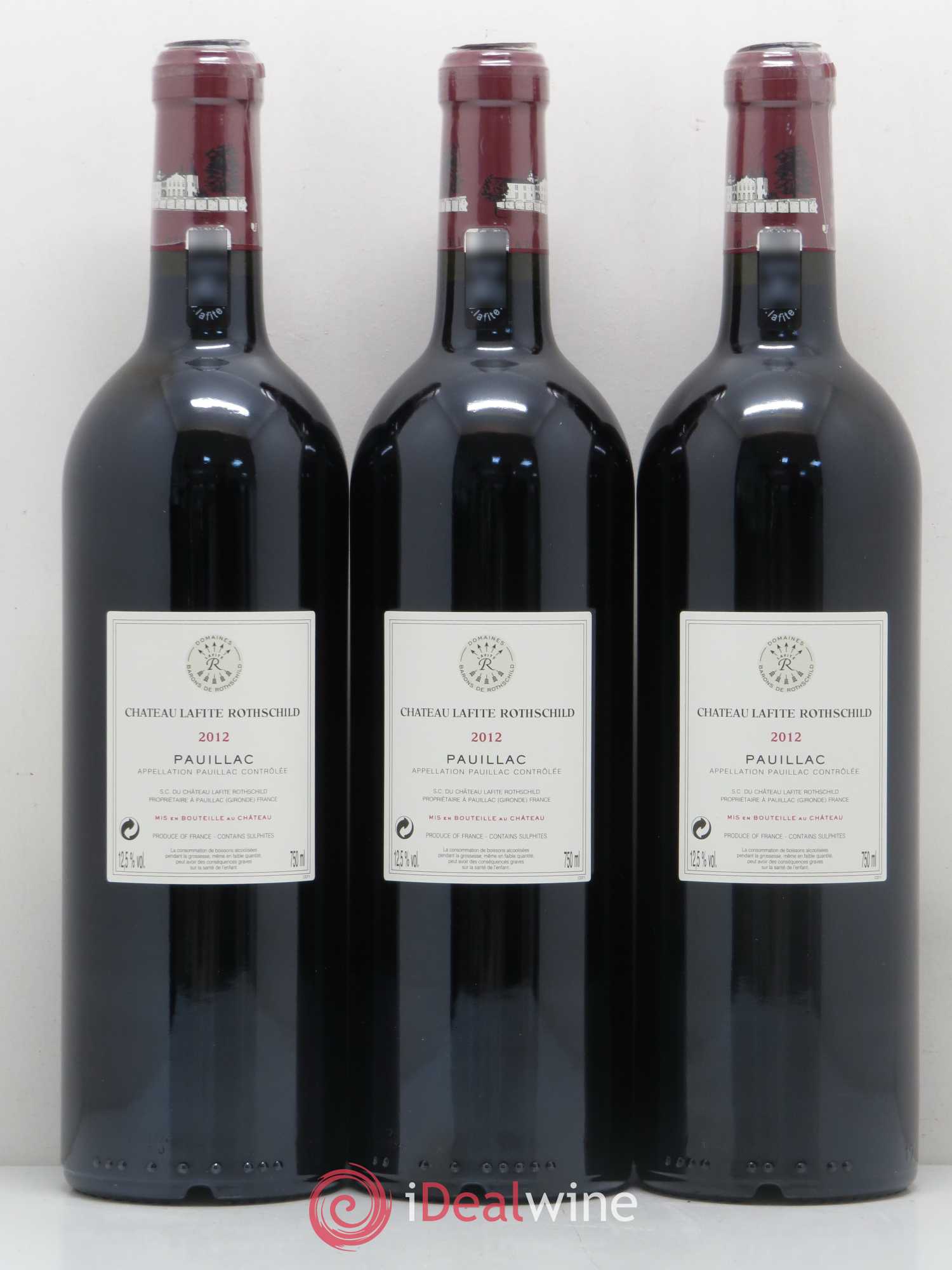 Château Lafite Rothschild 1er Grand Cru Classé 2012 - Lot de 6 bouteilles - 4