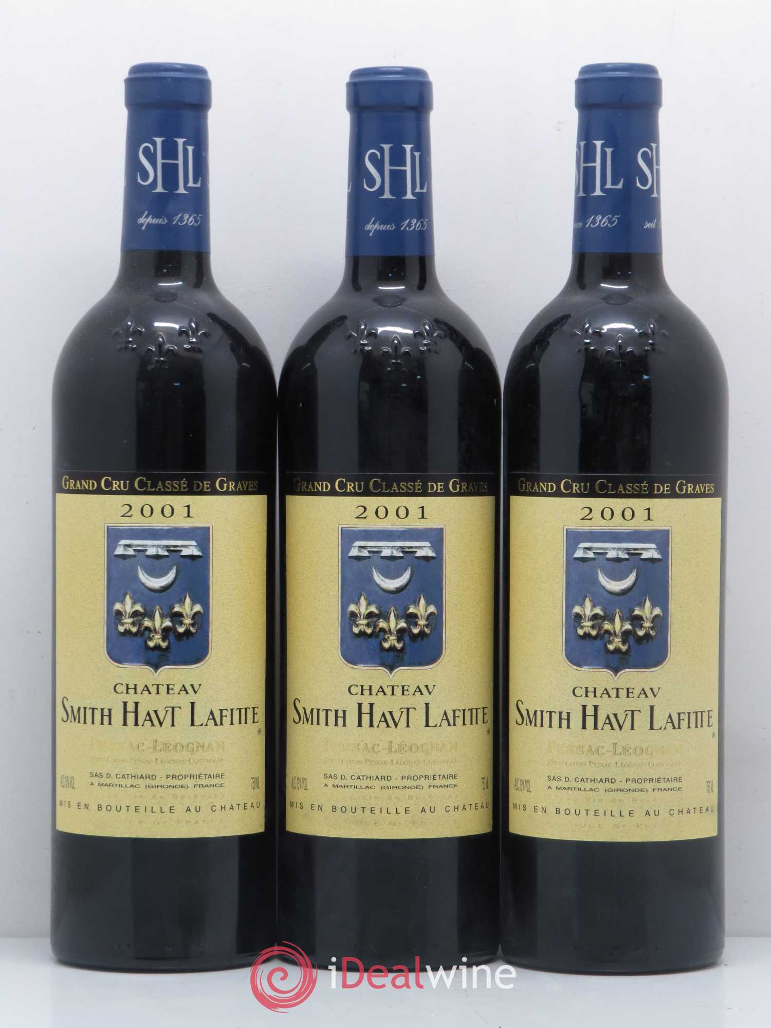 Château Smith Haut Lafitte Cru Classé de Graves 2001 - Lot de 6 bouteilles - 2