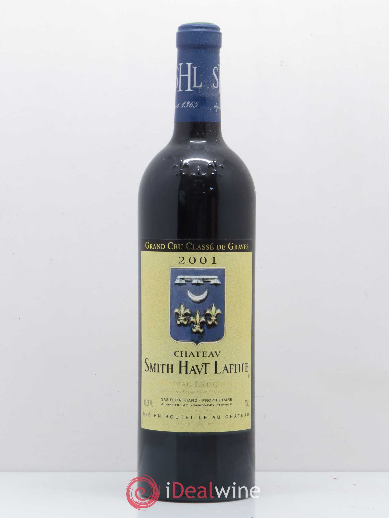 Château Smith Haut Lafitte Cru Classé de Graves 2001 - Lot de 1 bouteille - 0