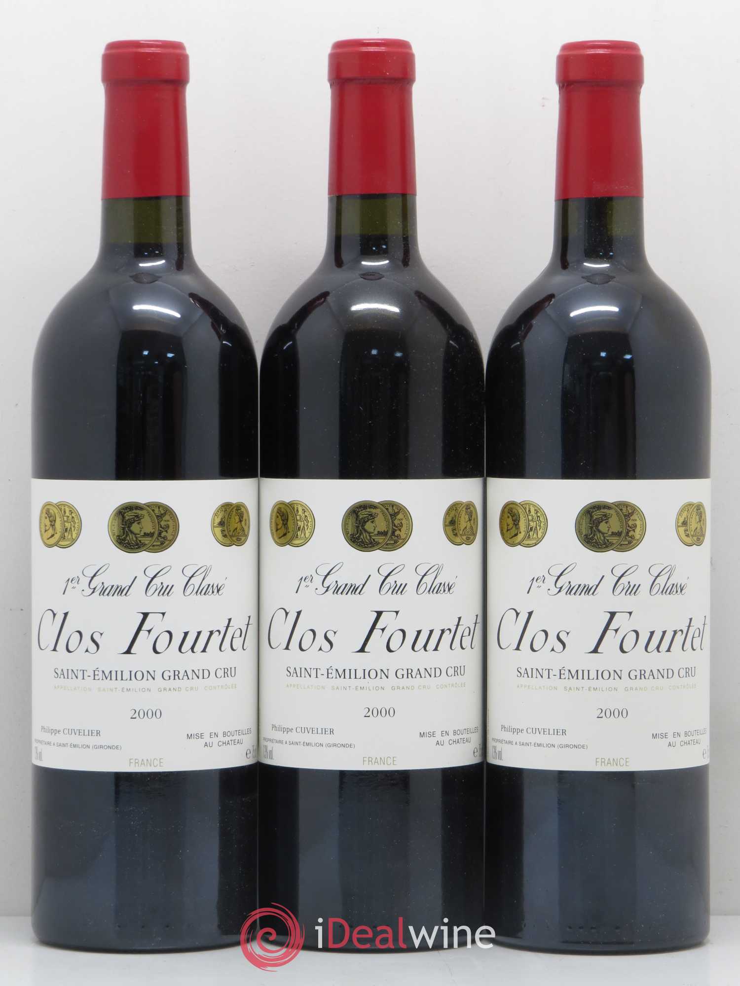 Clos Fourtet 1er Grand Cru Classé B 2000 - Lot de 6 bouteilles - 2
