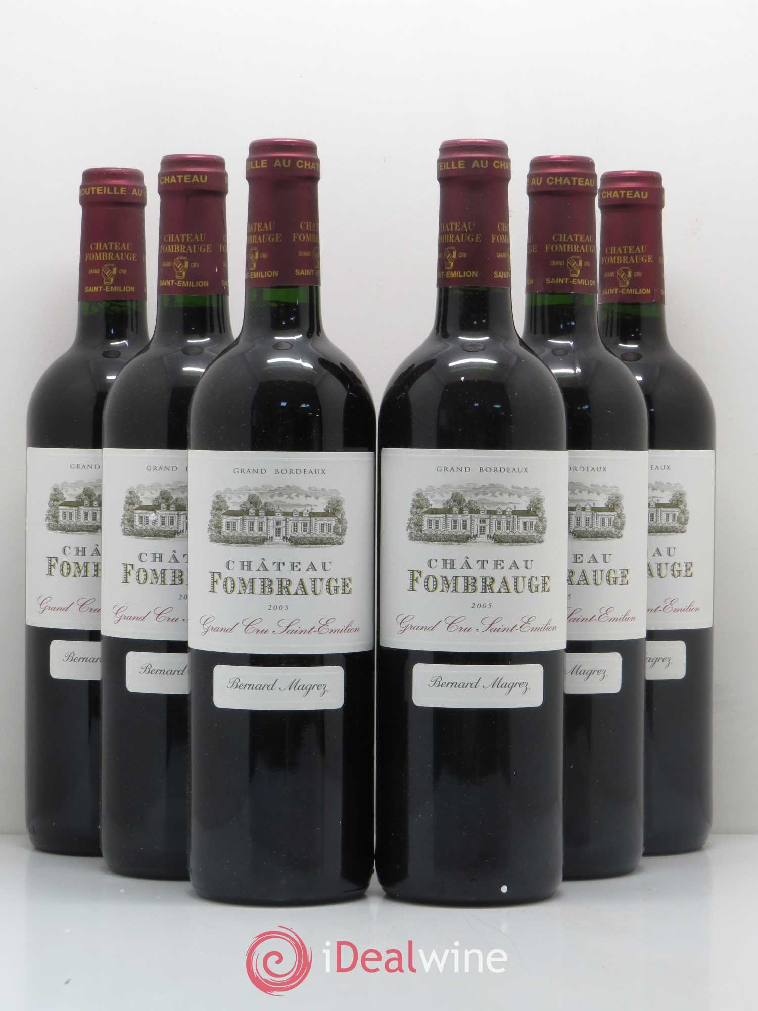 Château Fombrauge Grand Cru Classé 2005 - Lot de 6 bouteilles - 0