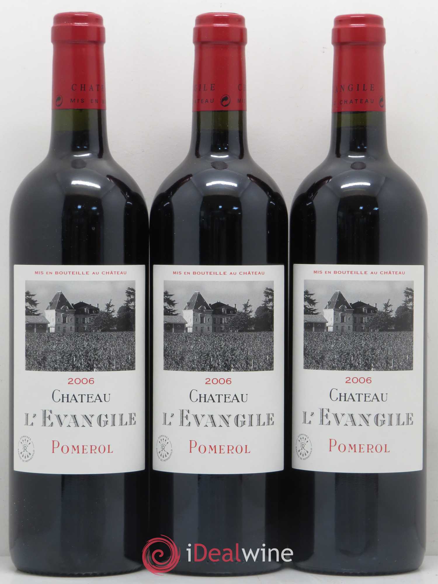 Château l' Évangile 2006 - Lot de 12 bouteilles - 1