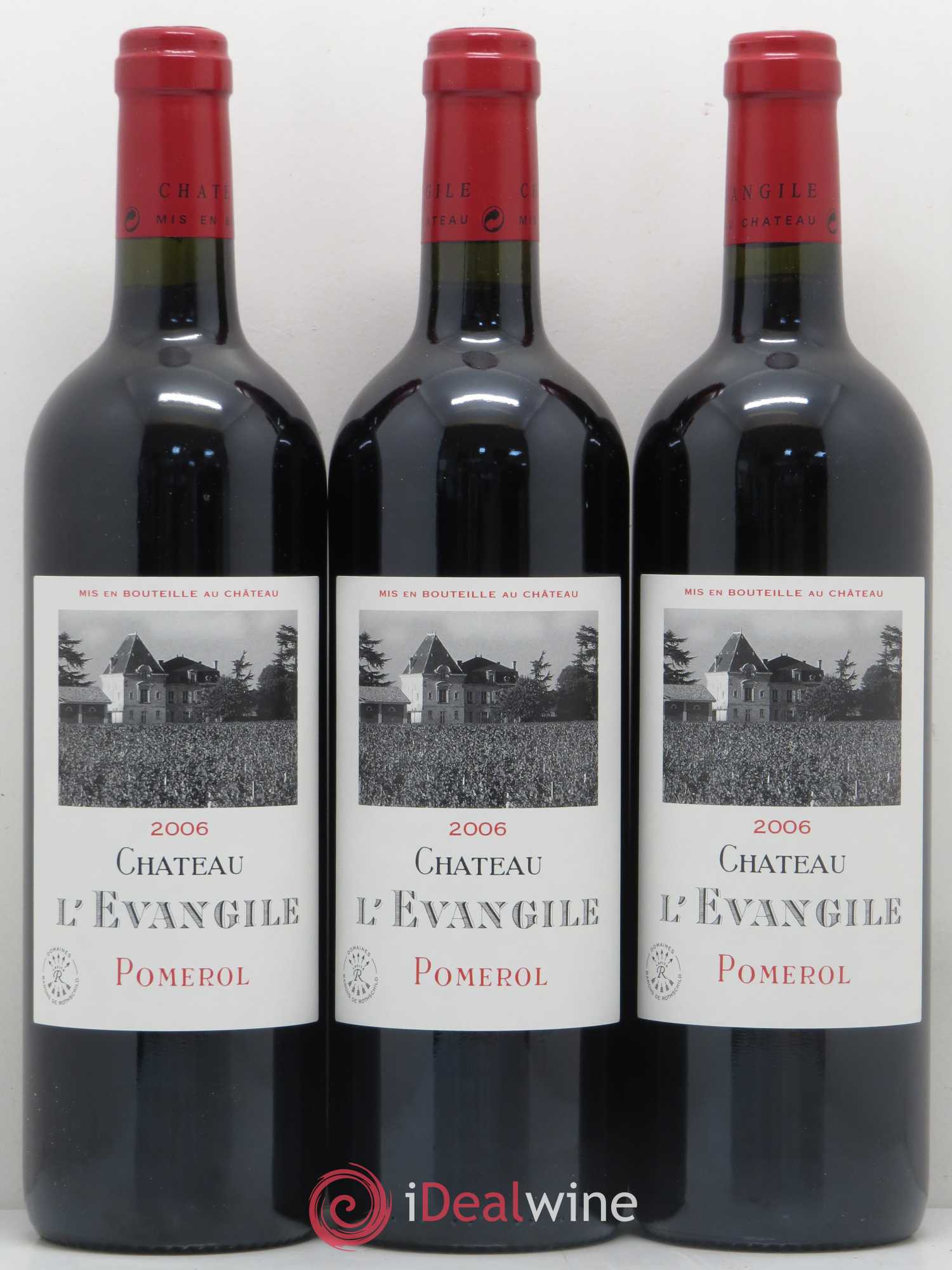Château l' Évangile 2006 - Lot de 12 bouteilles - 2