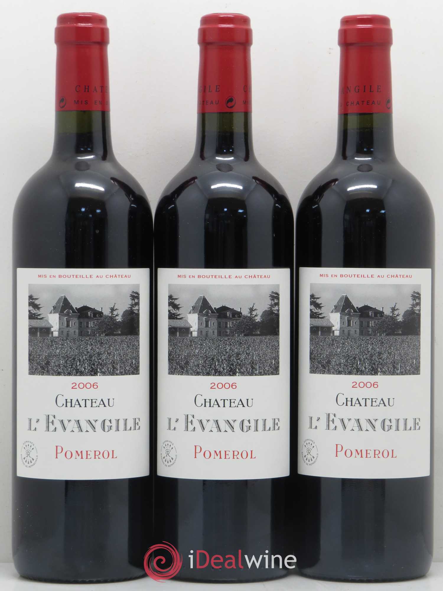 Château l' Évangile 2006 - Lot de 12 bouteilles - 3