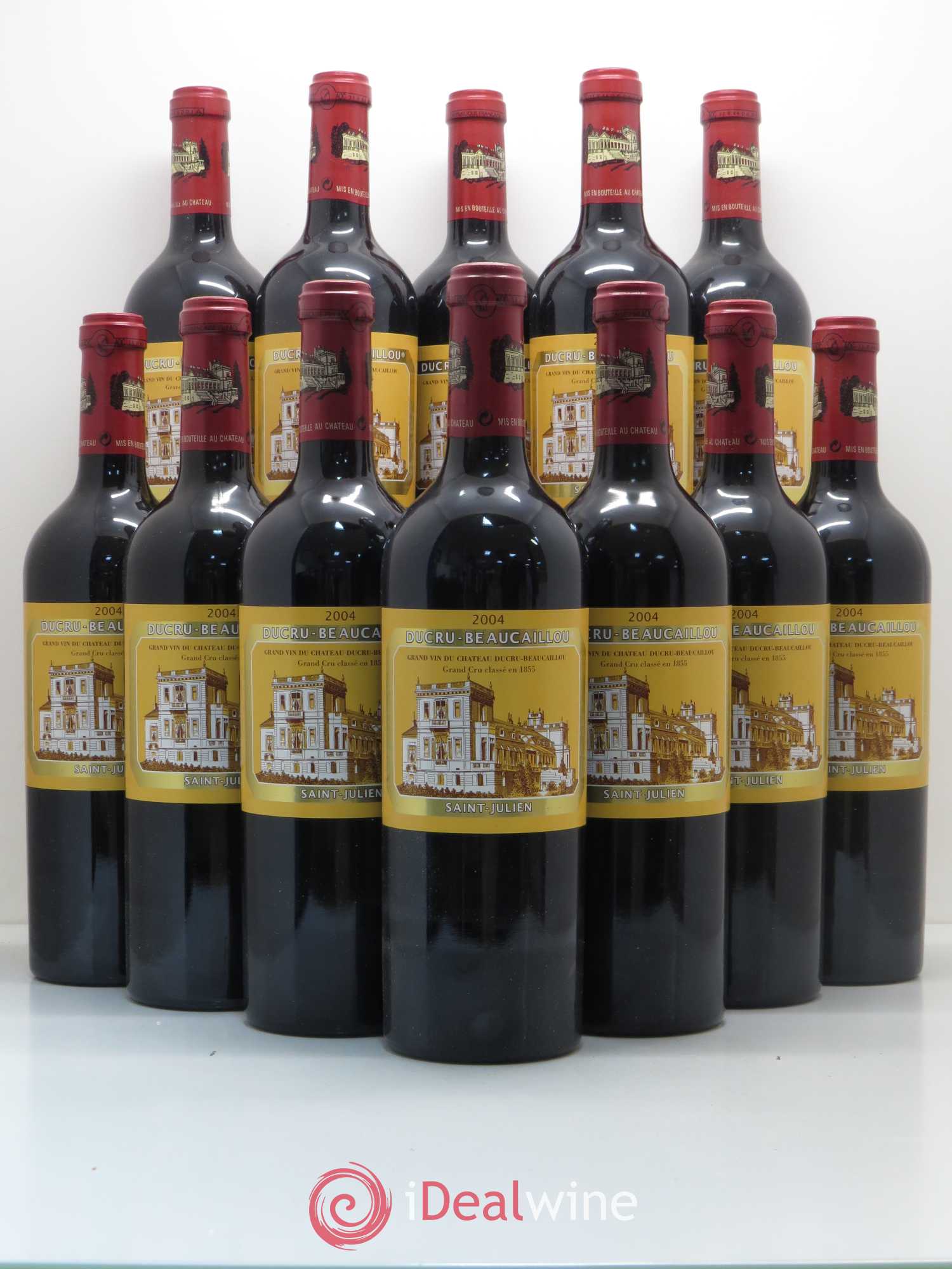 Château Ducru Beaucaillou 2ème Grand Cru Classé 2004 - Lot de 12 bouteilles - 0