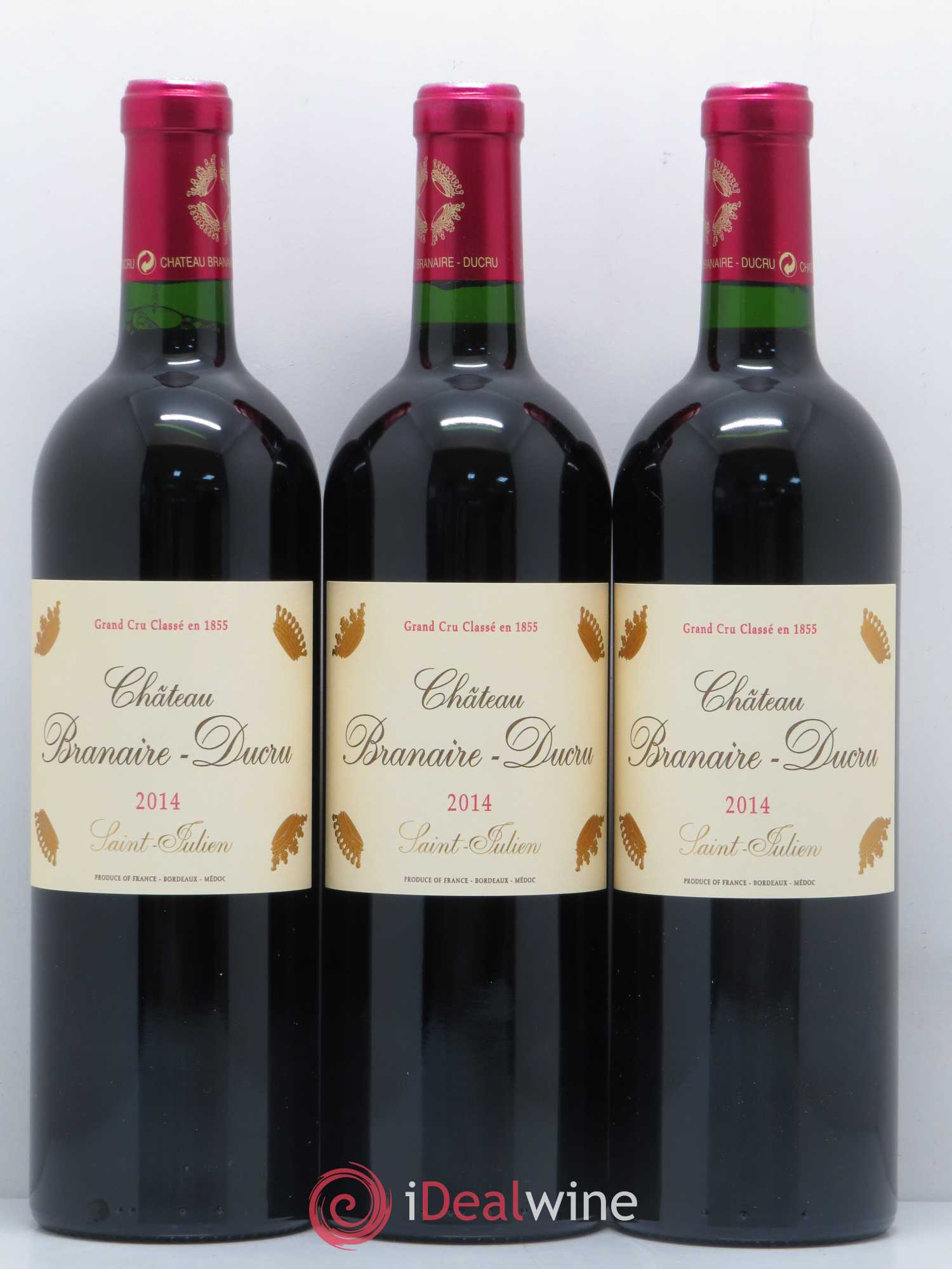 Château Branaire Ducru 4ème Grand Cru Classé 2014 - Lot de 12 bouteilles - 3