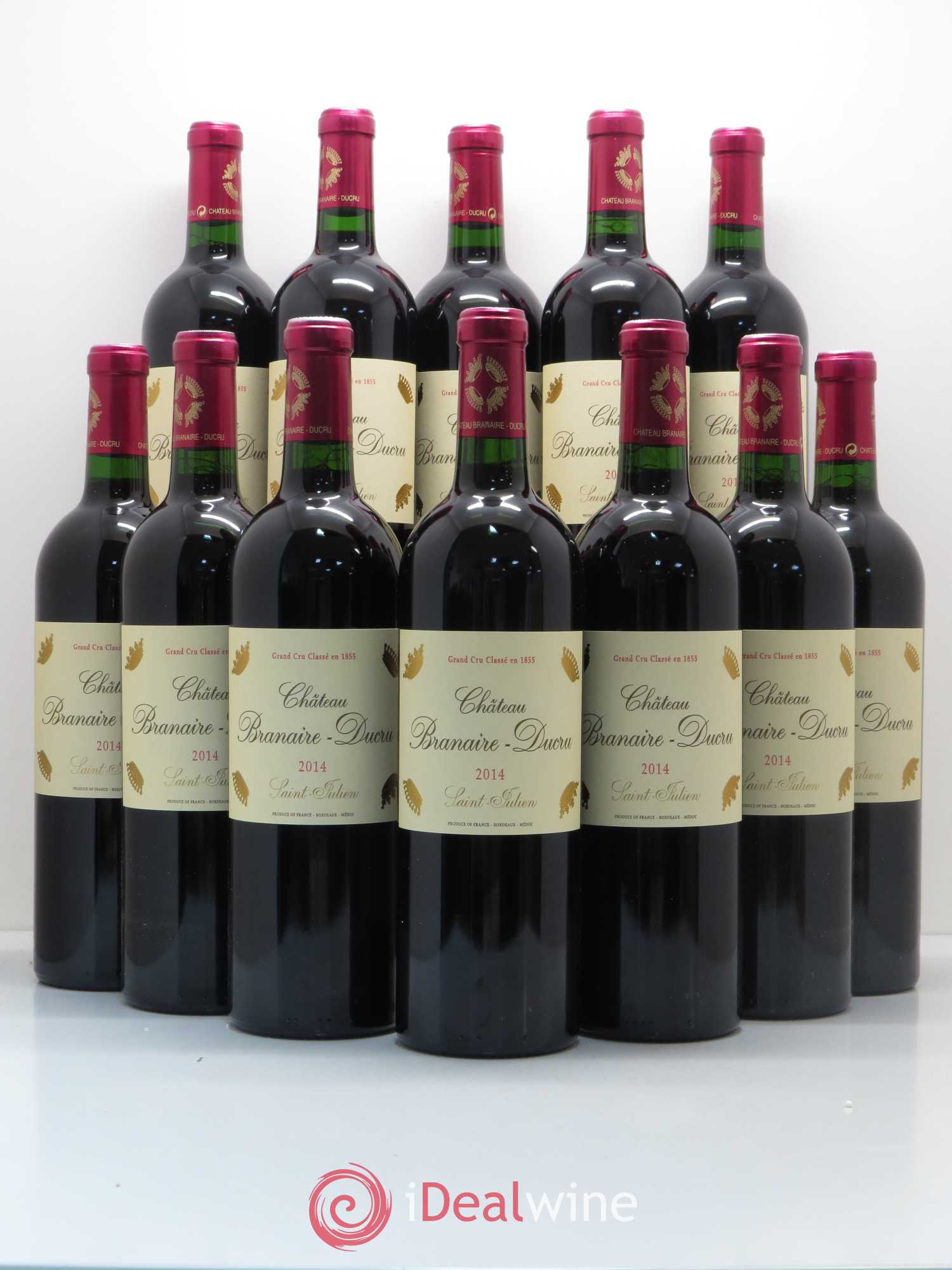 Château Branaire Ducru 4ème Grand Cru Classé 2014 - Lot de 12 bouteilles - 0