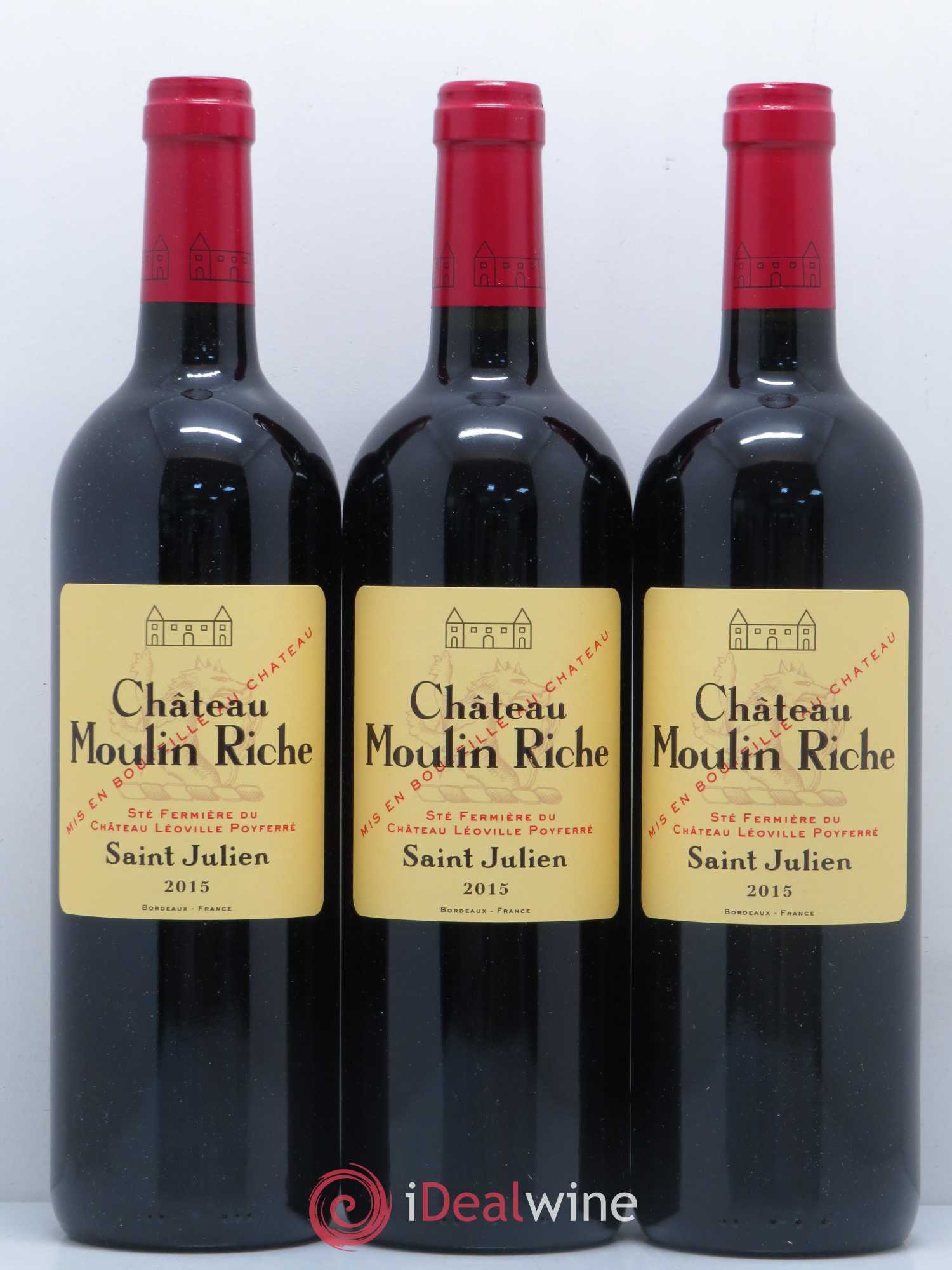 Château Moulin Riche 2015 - Lot de 12 bouteilles - 2