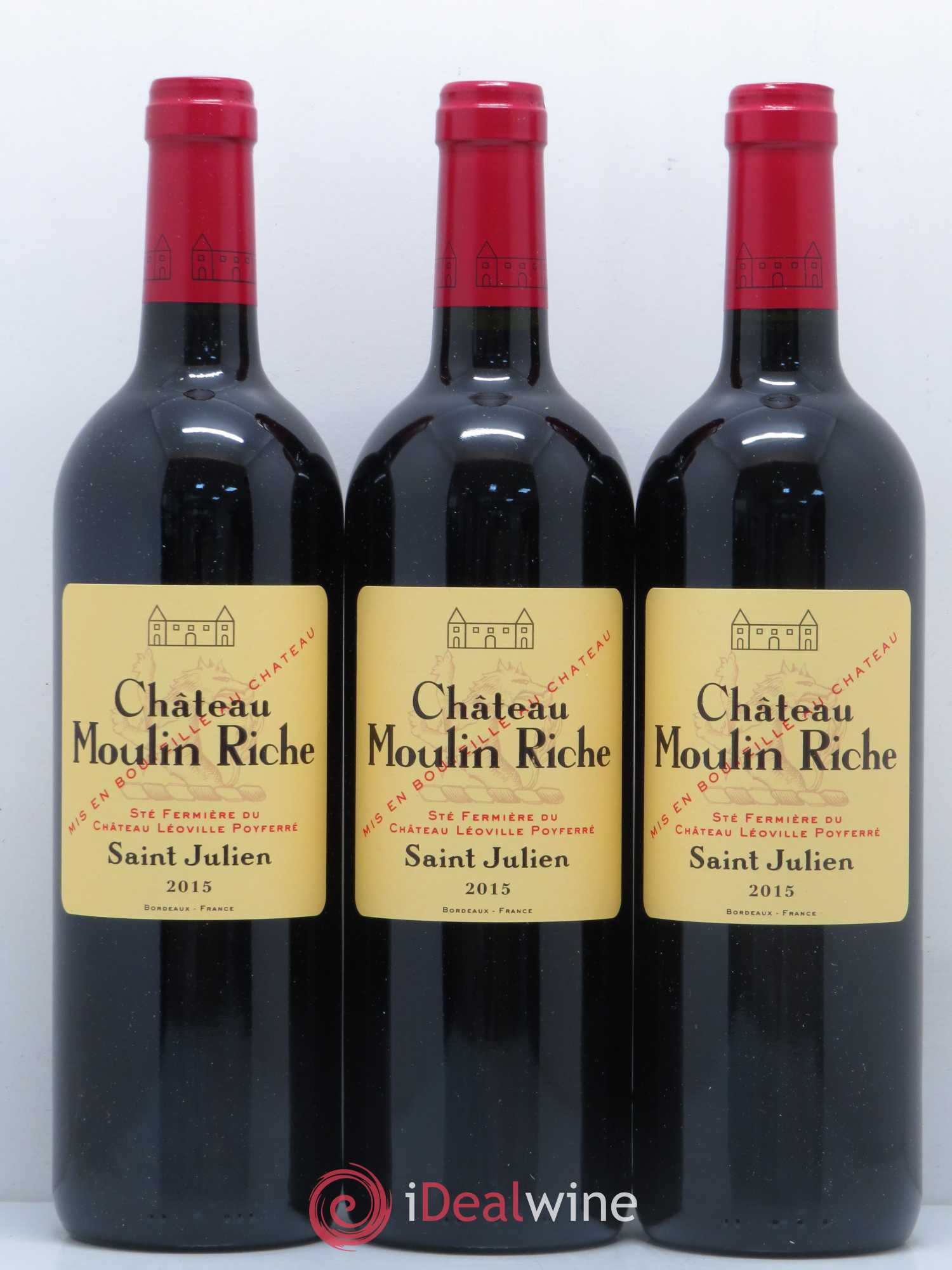 Château Moulin Riche 2015 - Lot de 12 bouteilles - 3