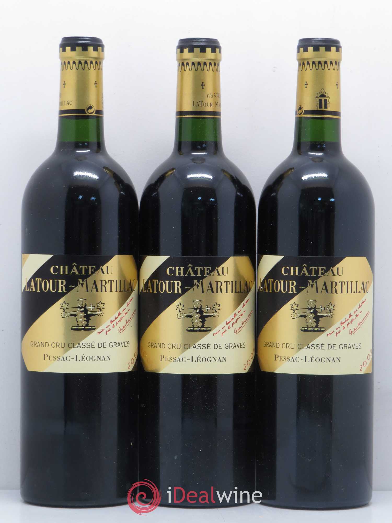 Château Latour-Martillac Cru Classé de Graves 2009 - Lot de 12 bouteilles - 1
