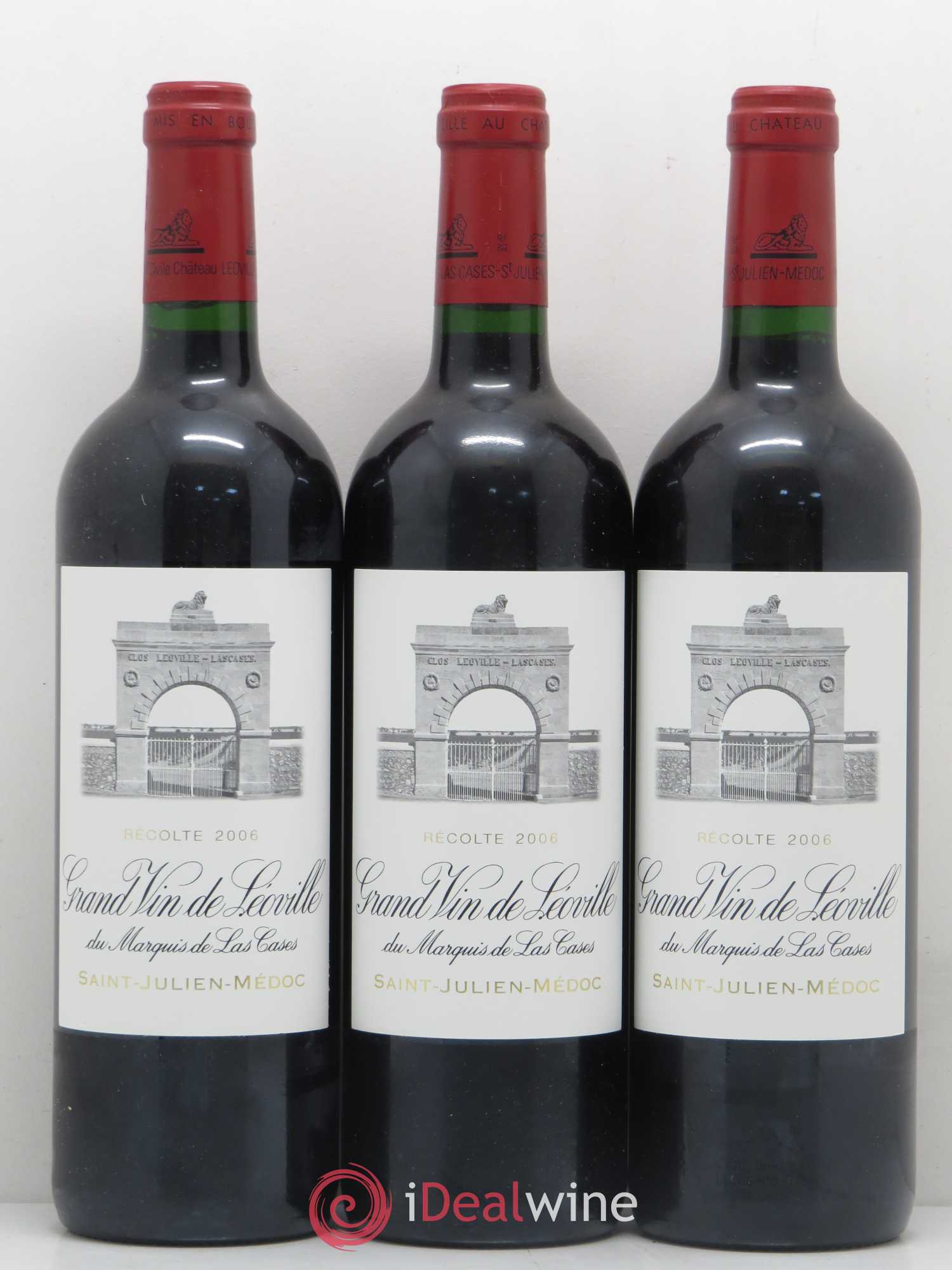 Château Léoville Las Cases 2ème Grand Cru Classé 2006 - Lot de 12 bouteilles - 4