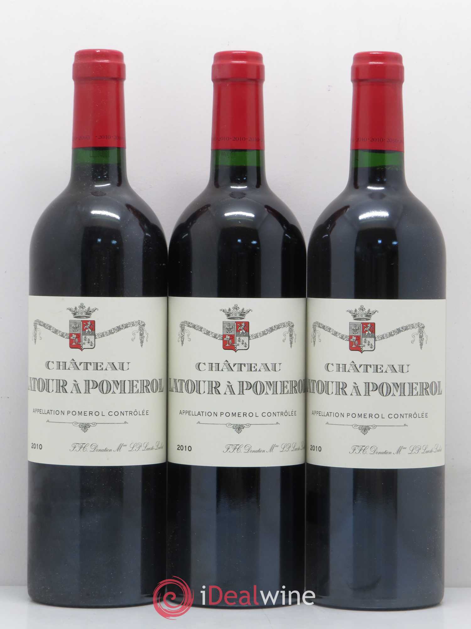 Château Latour à Pomerol 2010 - Lot de 12 bouteilles - 2