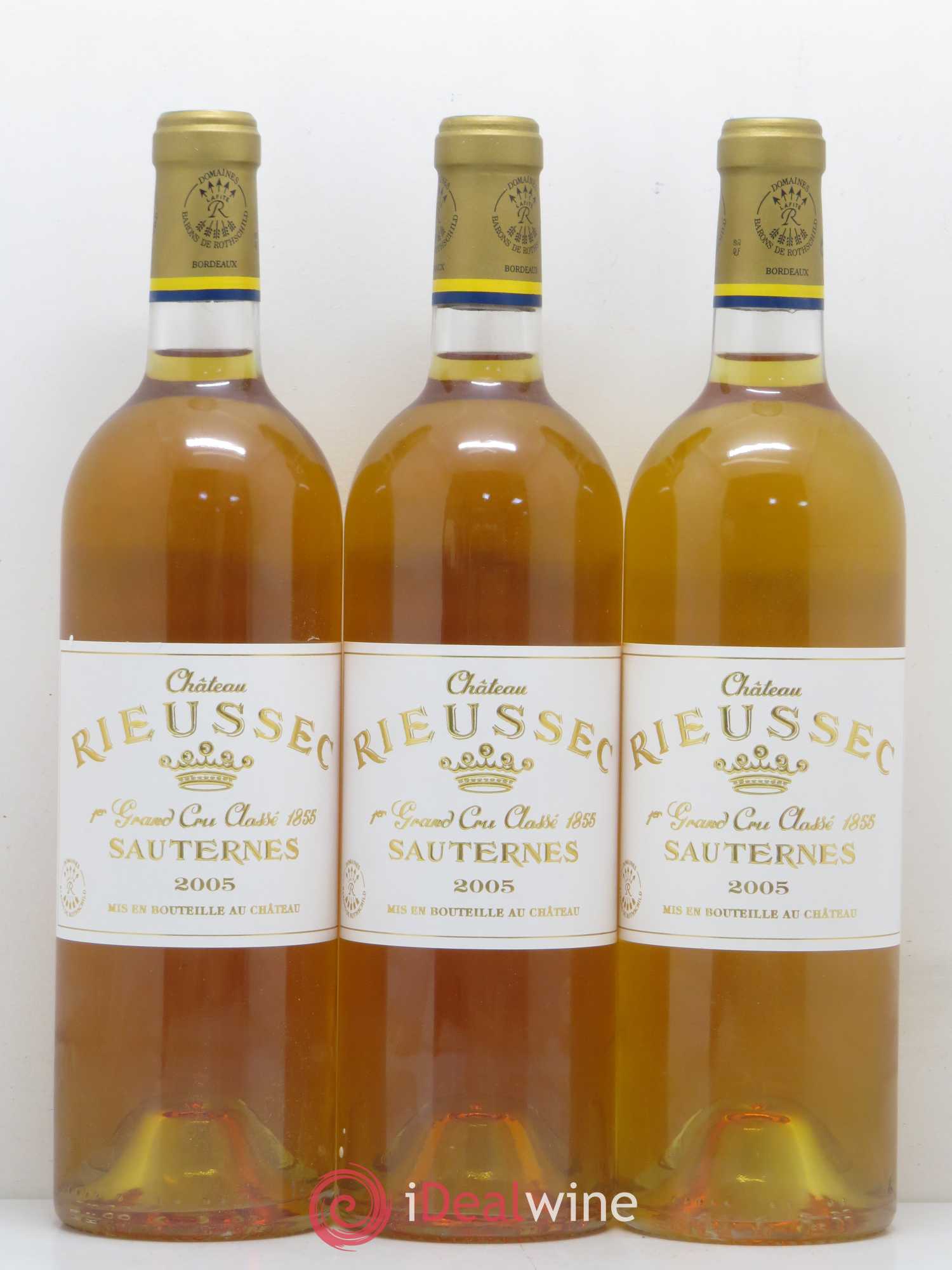 Château Rieussec 1er Grand Cru Classé 2005 - Lotto di 12 bottiglie - 4