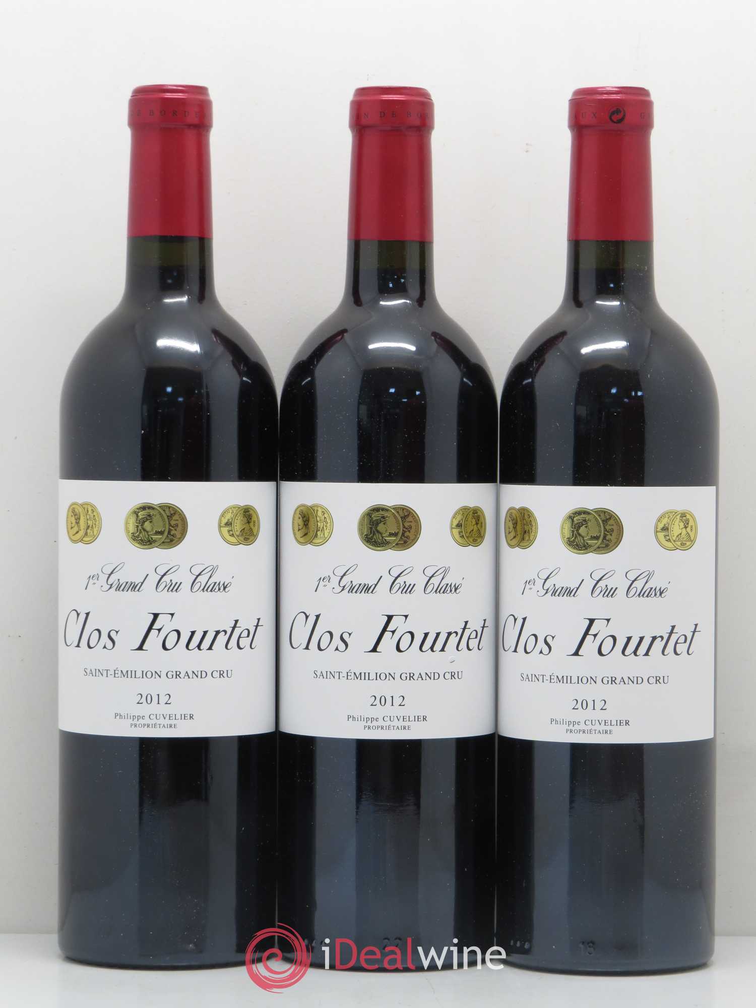 Clos Fourtet 1er Grand Cru Classé B 2012 - Lot de 12 bouteilles - 3
