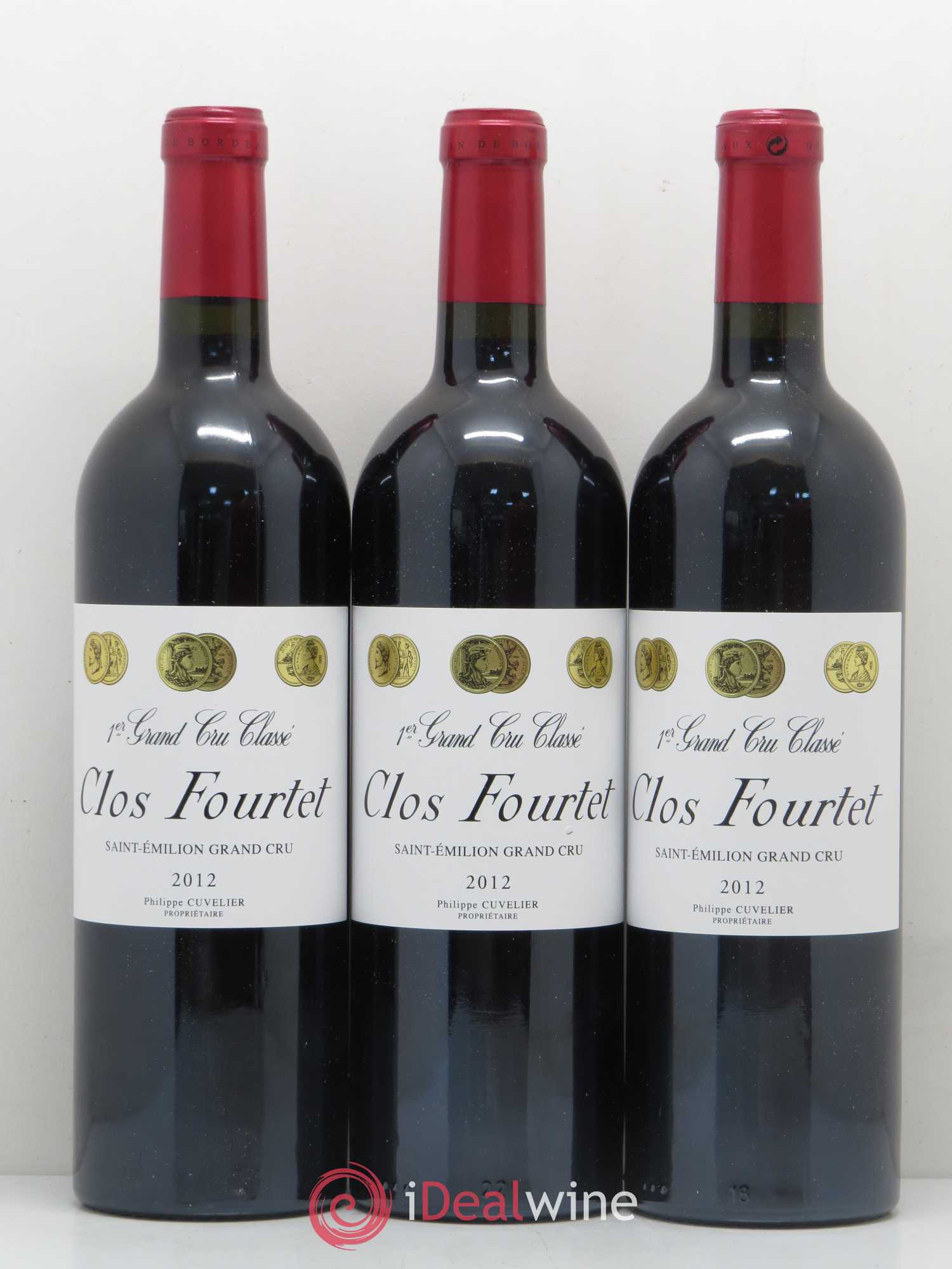 Clos Fourtet 1er Grand Cru Classé B 2012 - Lot de 12 bouteilles - 4