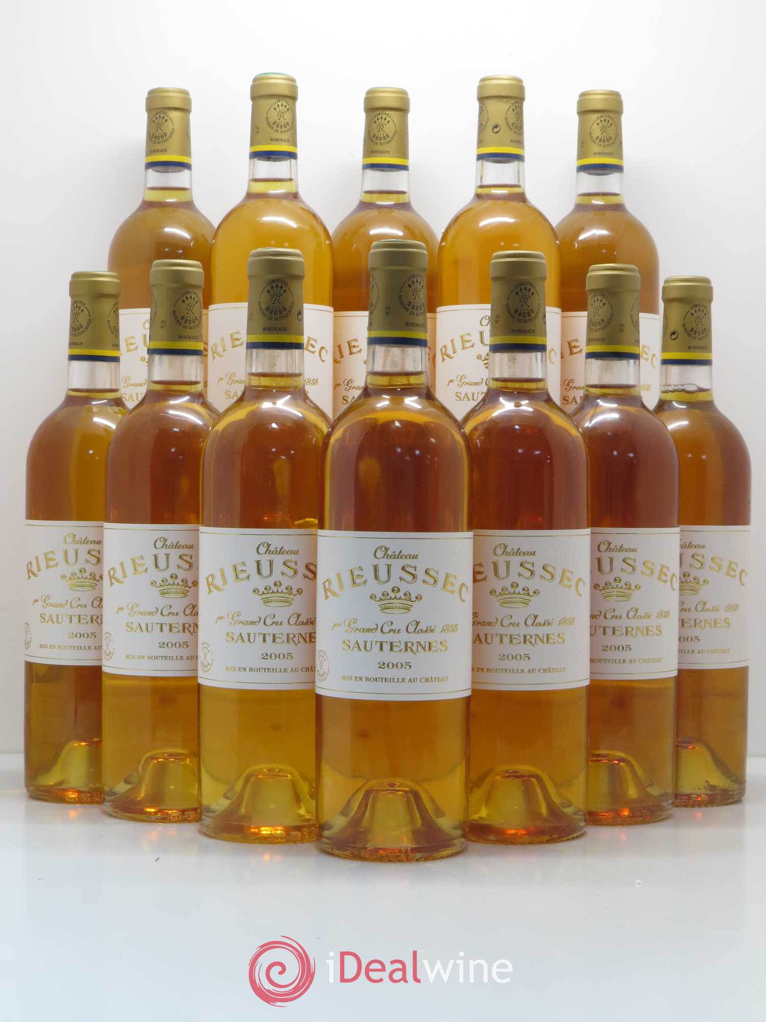 Château Rieussec 1er Grand Cru Classé 2005 - Lotto di 12 bottiglie - 0