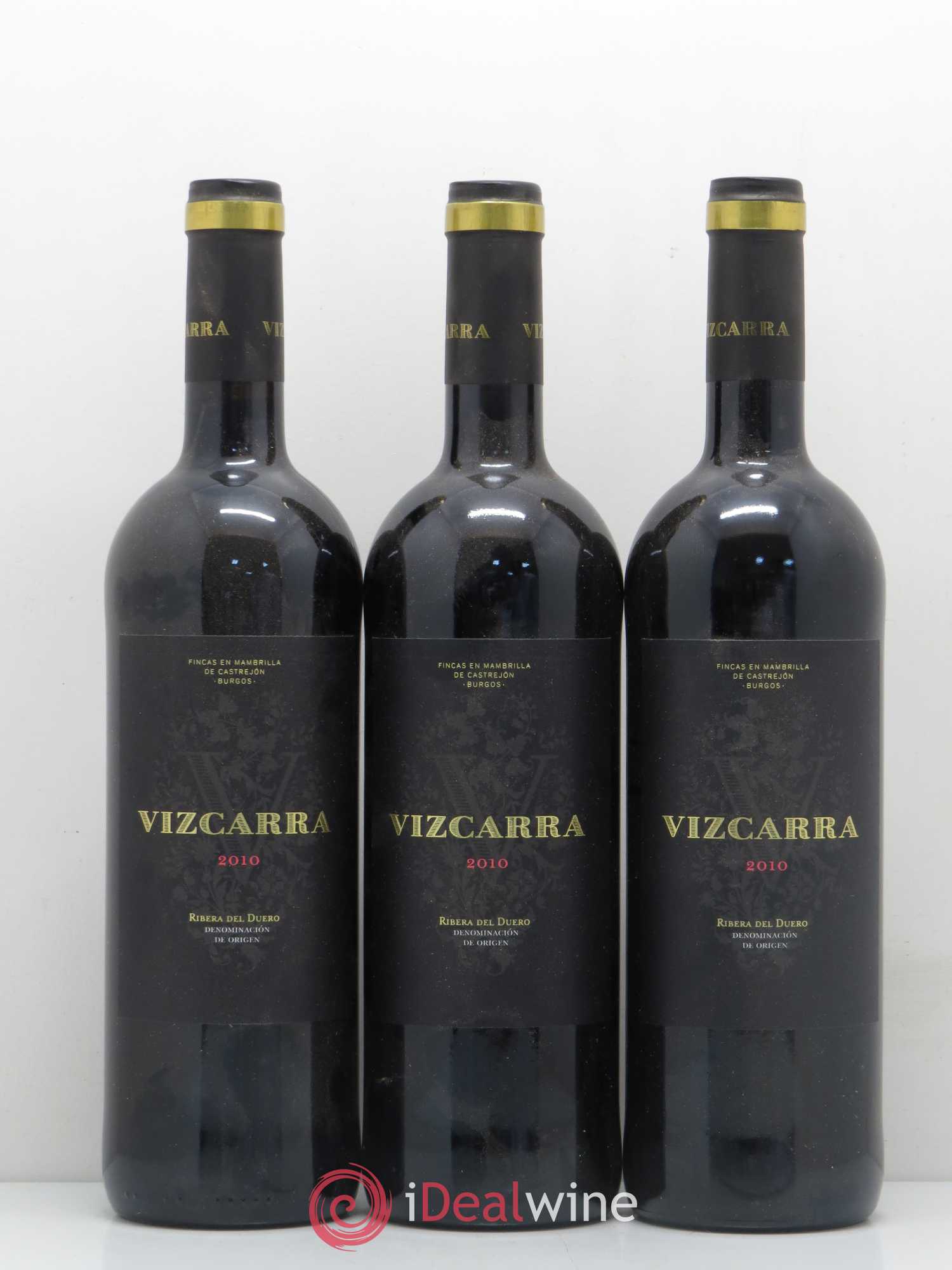 Ribera Del Duero DO Vizcarra 2010 - Lot de 3 bouteilles - 0