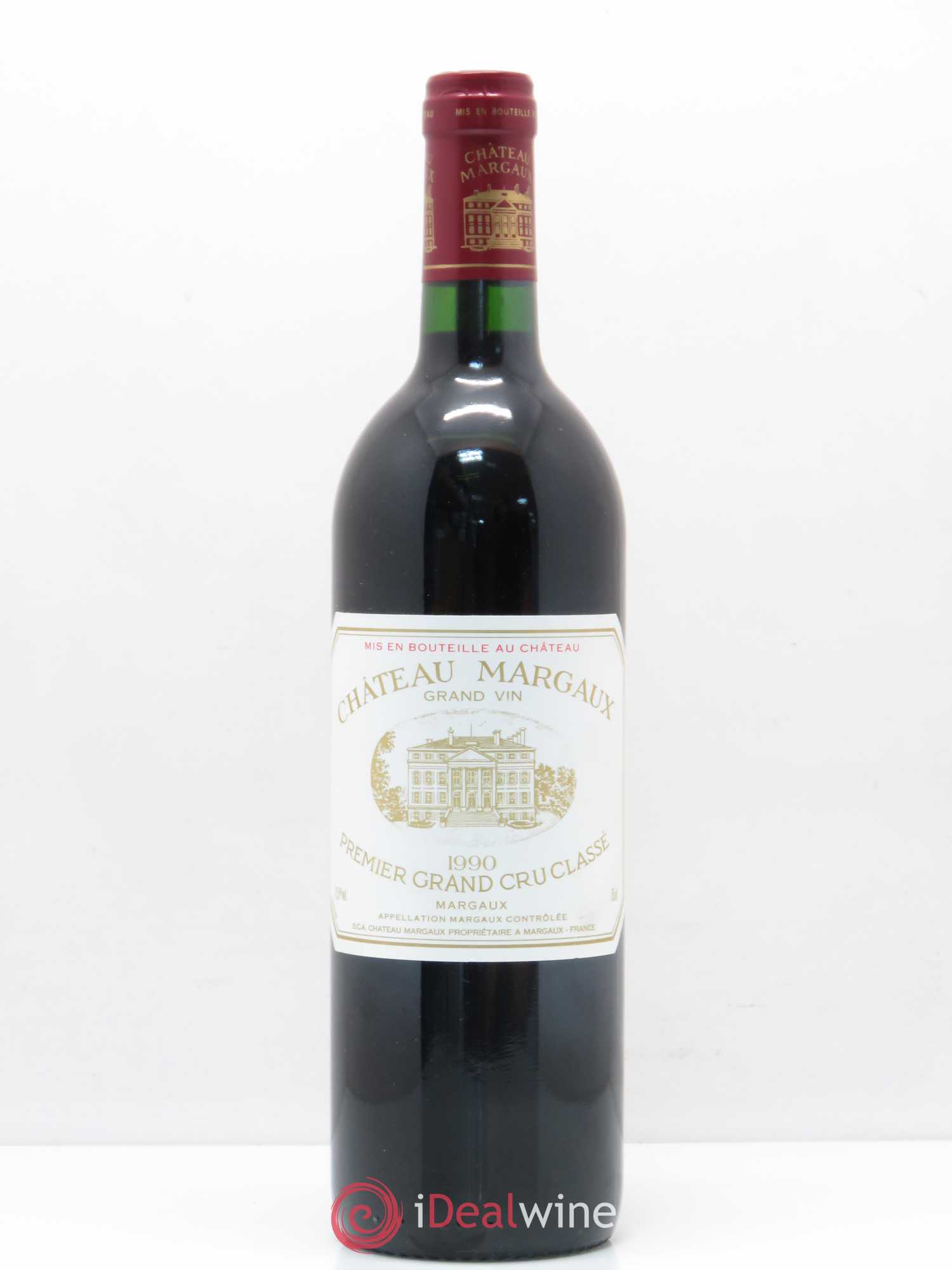 Château Margaux 1er Grand Cru Classé 1990 - Lot de 1 bouteille - 0