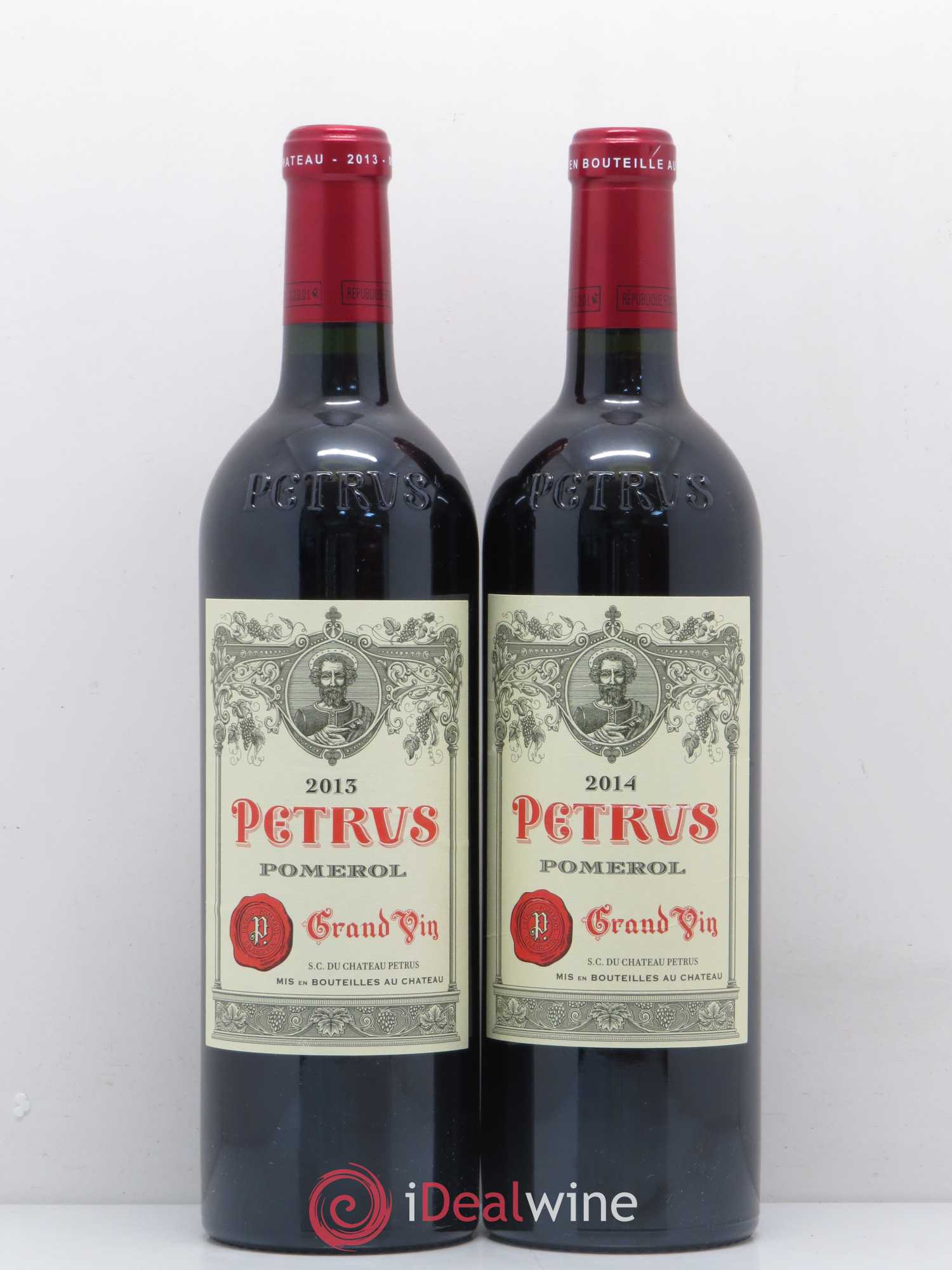 Verticale de Petrus 2007-2014 - Lot of 8 bottles - 3