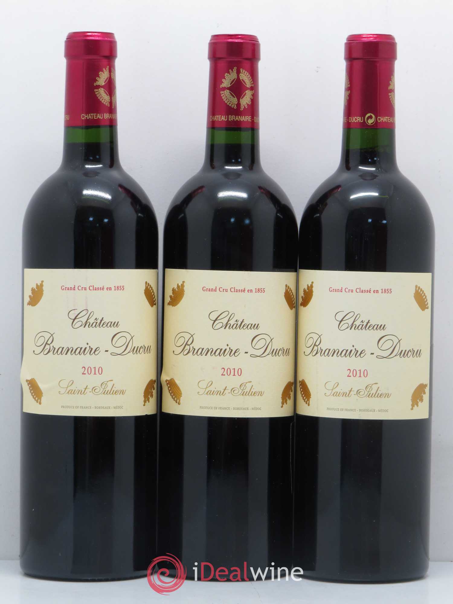 Château Branaire Ducru 4ème Grand Cru Classé 2010 - Lot de 6 bouteilles - 2