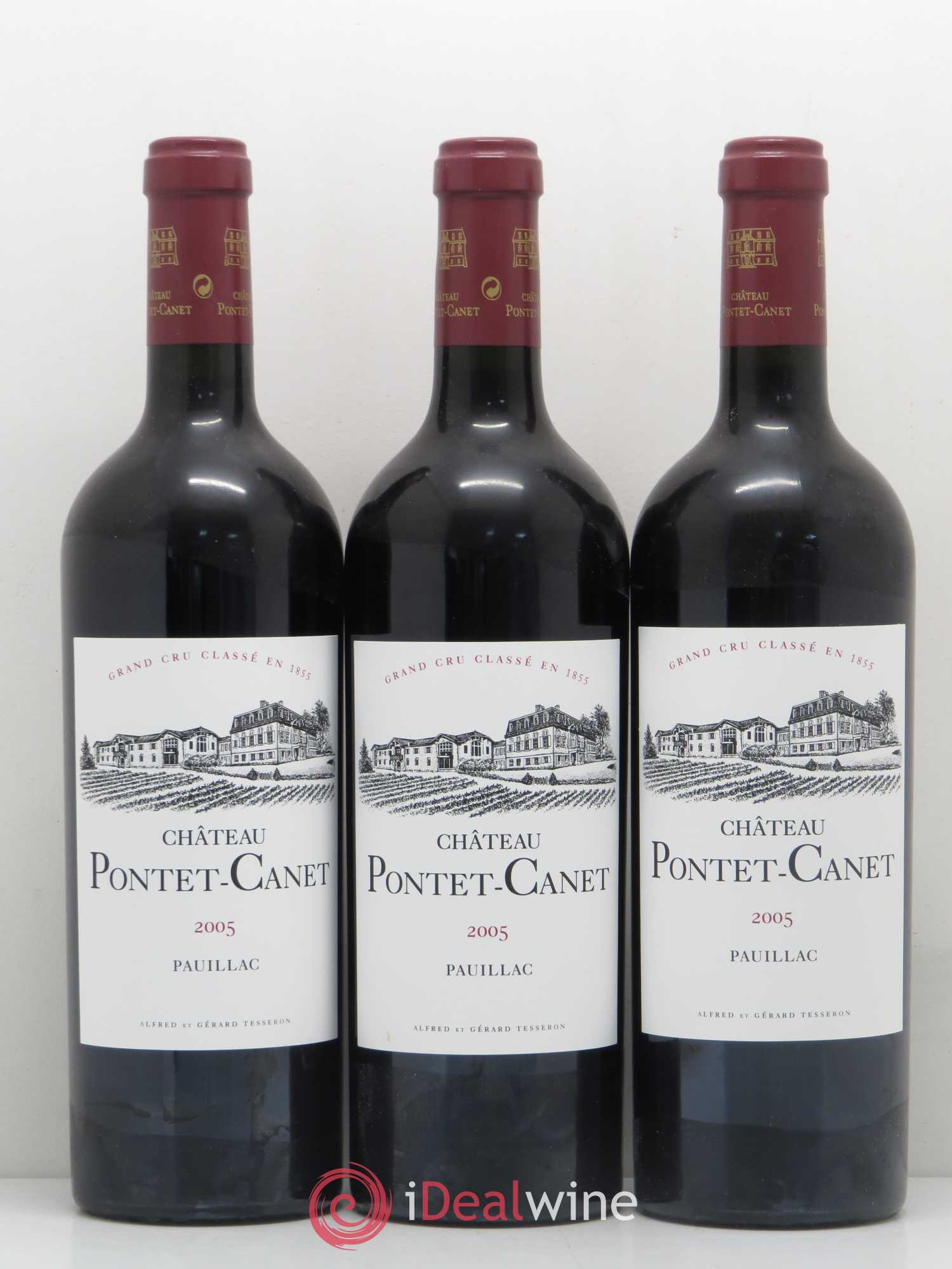 Château Pontet Canet 5ème Grand Cru Classé 2005 - Lot de 6 bouteilles - 2