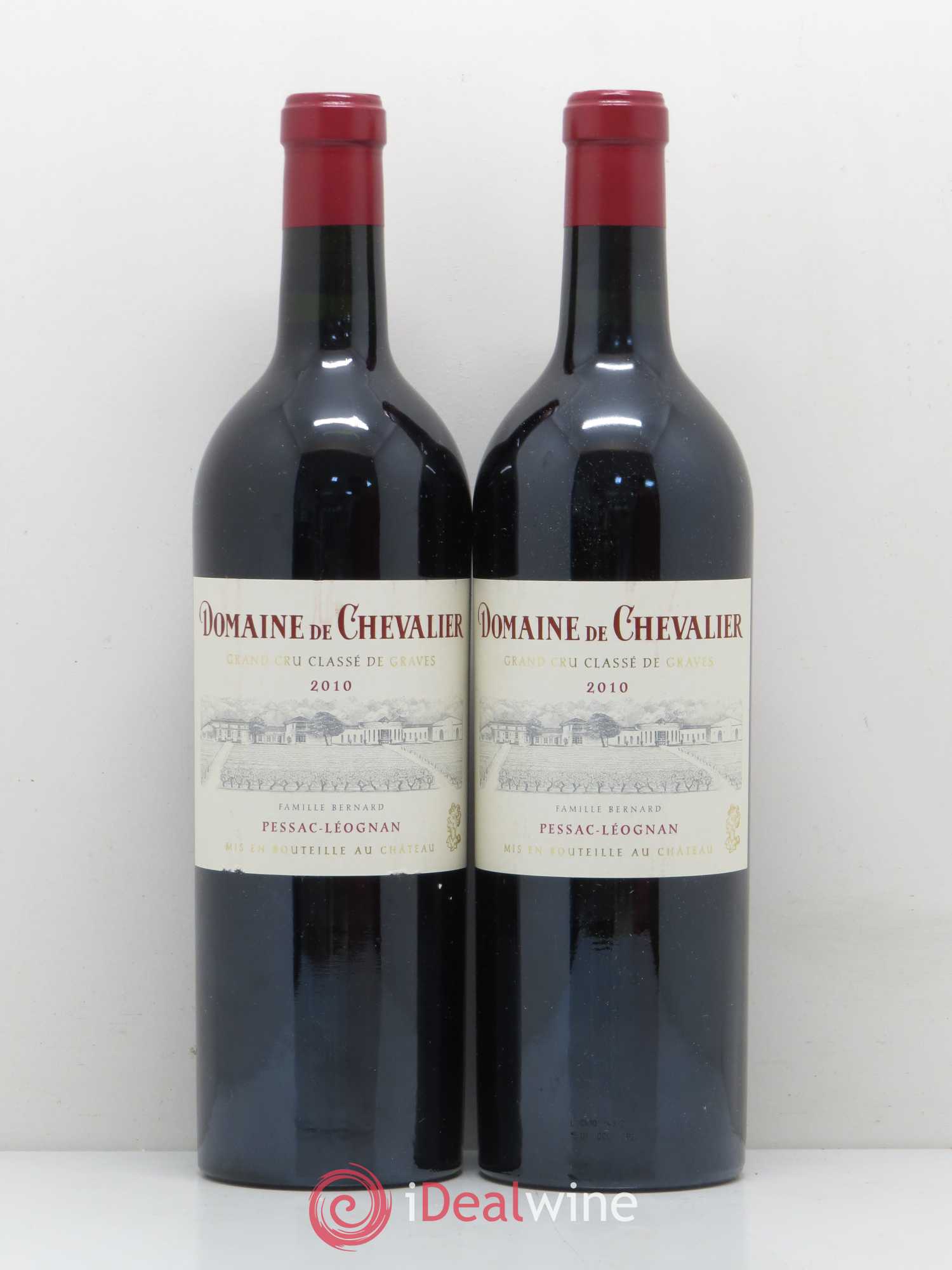 Domaine de Chevalier Cru Classé de Graves 2010 - Lot de 2 bouteilles - 0