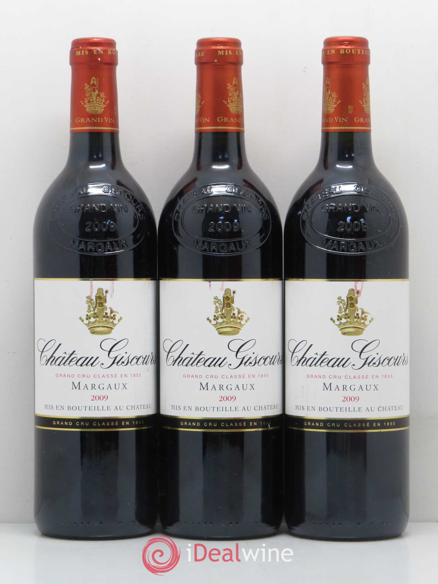 Château Giscours 3ème Grand Cru Classé 2009 - Lot de 3 bouteilles - 0